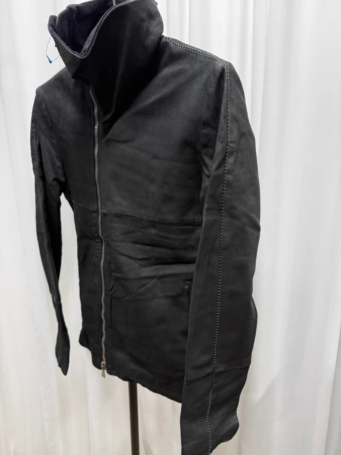 10sei0otto 10sei0otto Bovina Suede Leather Jacket Size US S / EU 44-46 / 1 - 2 Thumbnail