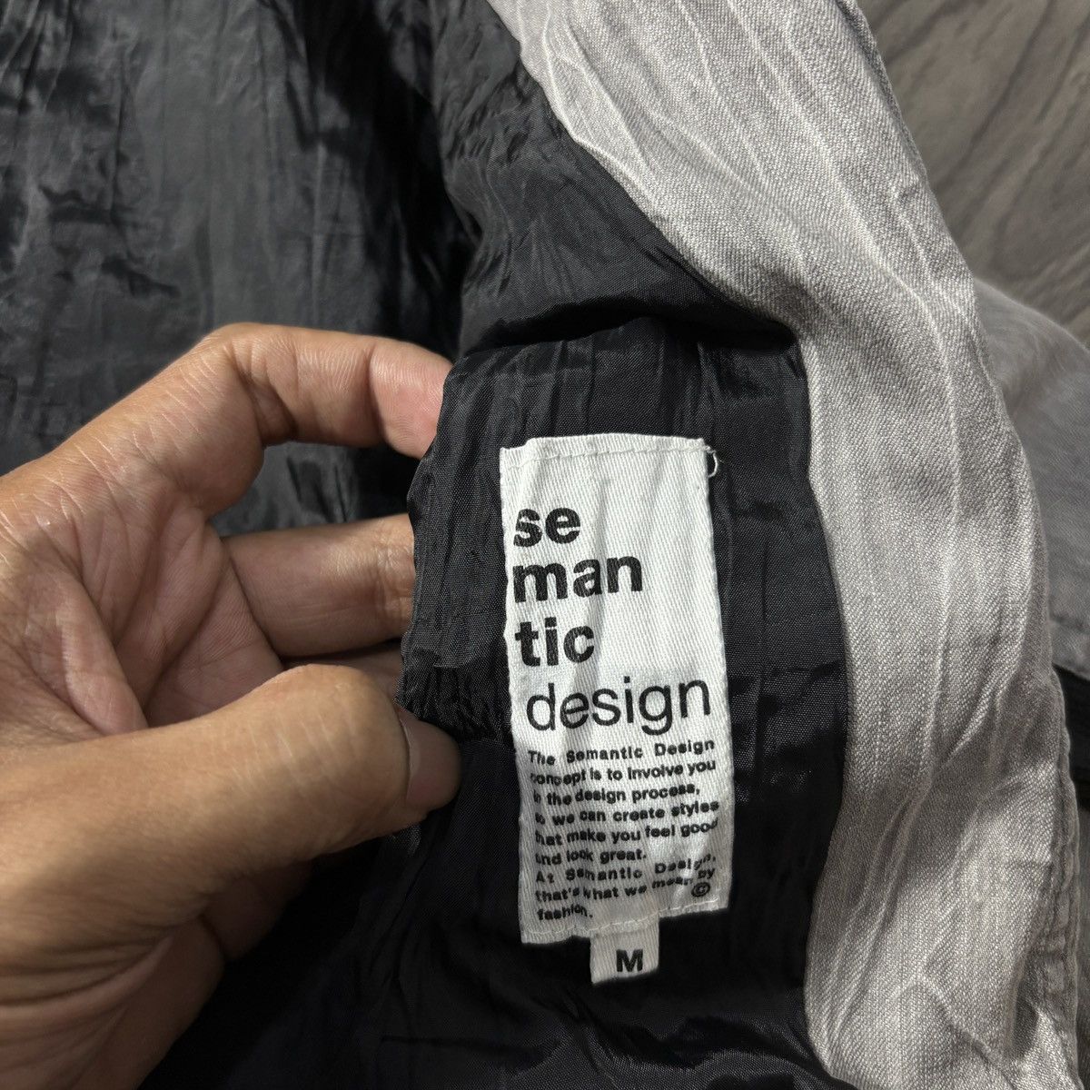 semanticdesign 🇯🇵Semantic design retro punk jacket🇯🇵 Size US M / EU 48-50 / 2 - 11 Thumbnail
