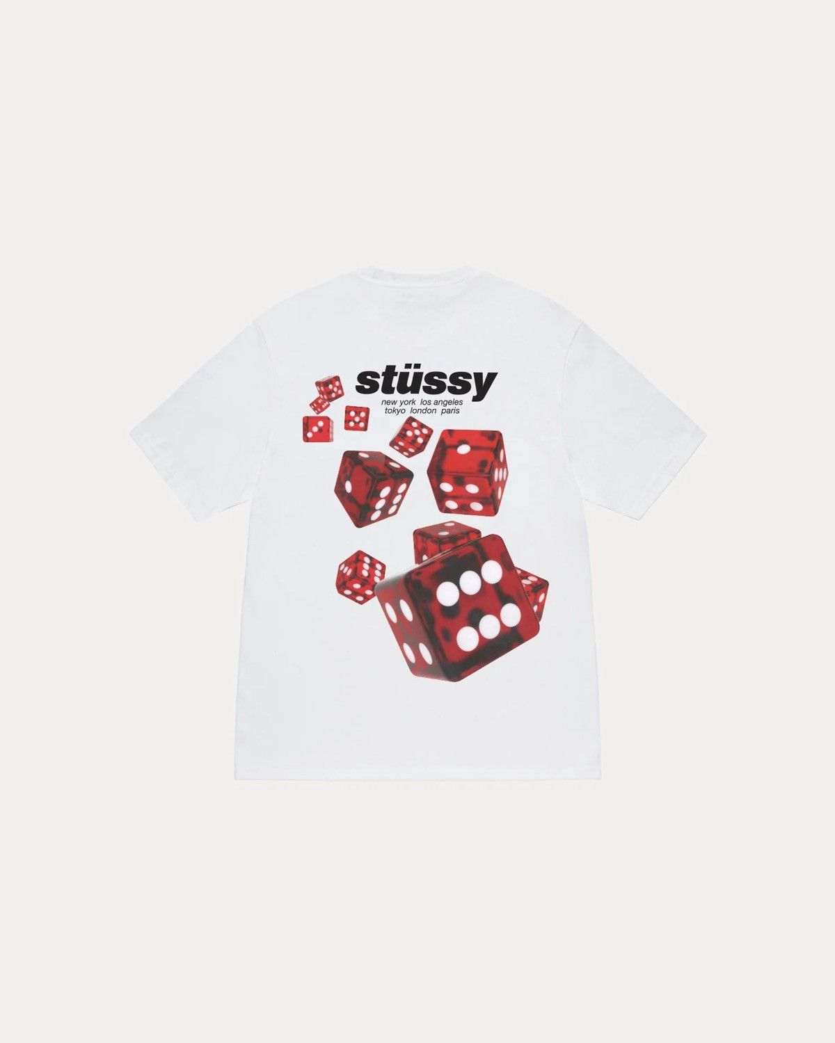 Stussy Rollers Tee - White