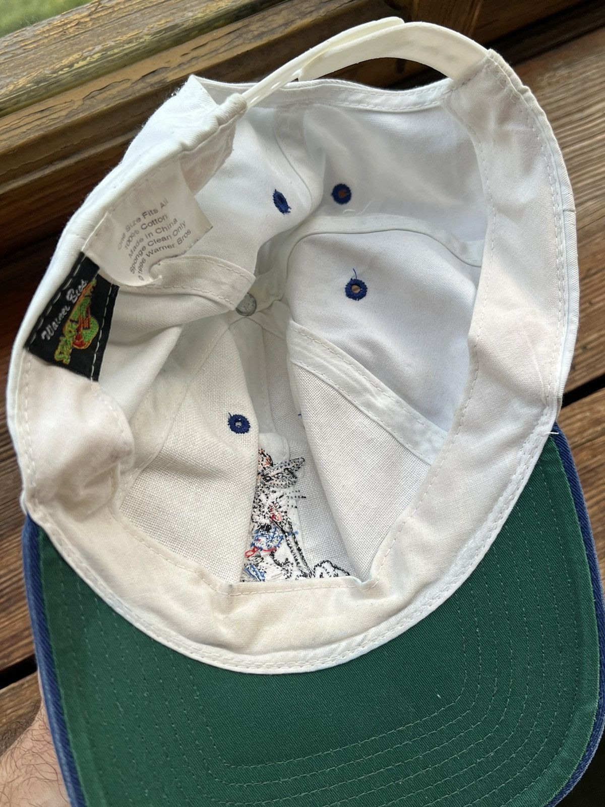 Jordan Brand Hat Space Jam Vintage 1996s Streetwear Cap Size ONE SIZE - 15 Thumbnail