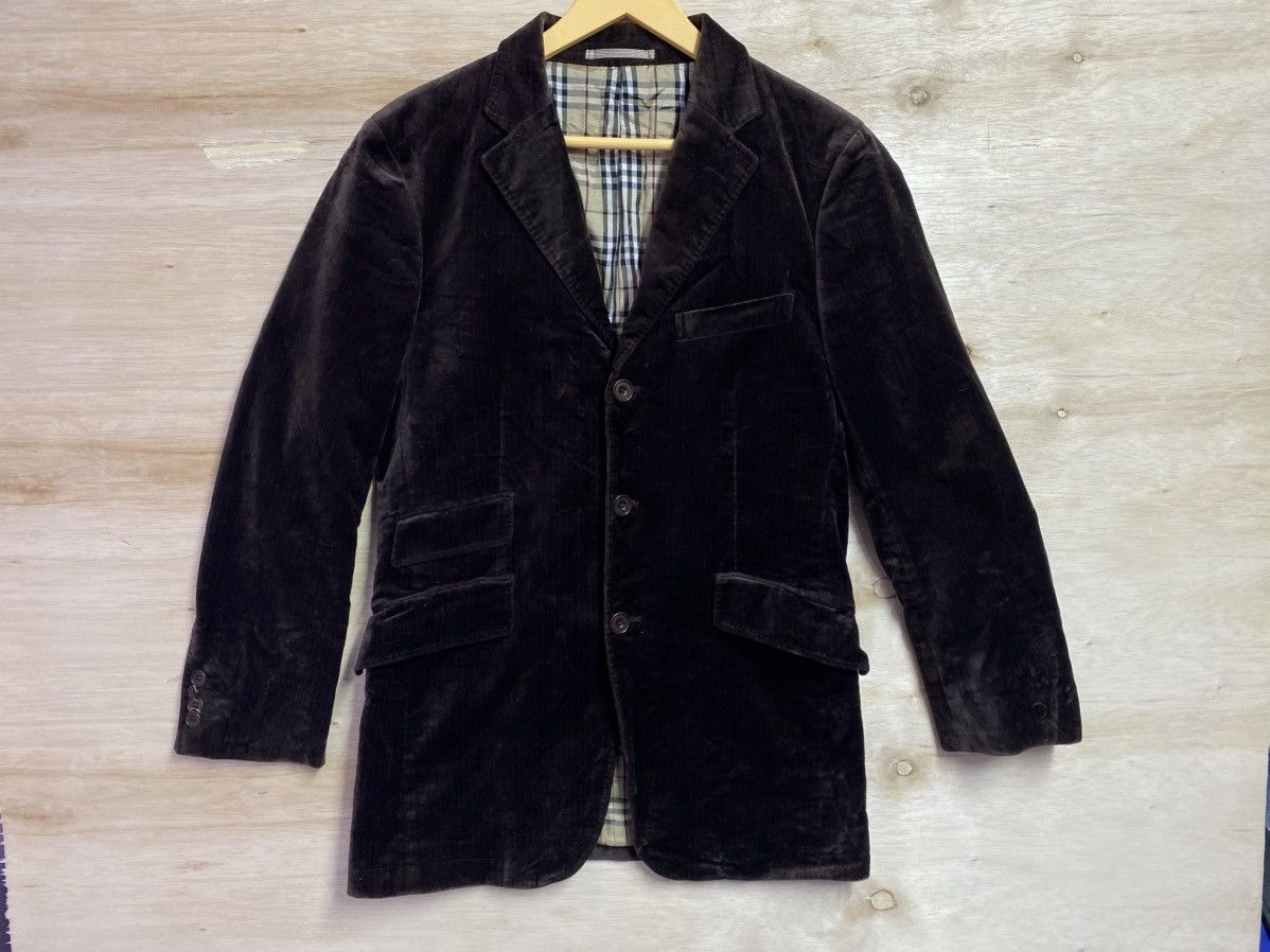 Burberry Burberry Coat velvet brown colour Size 40R - 1 Thumbnail