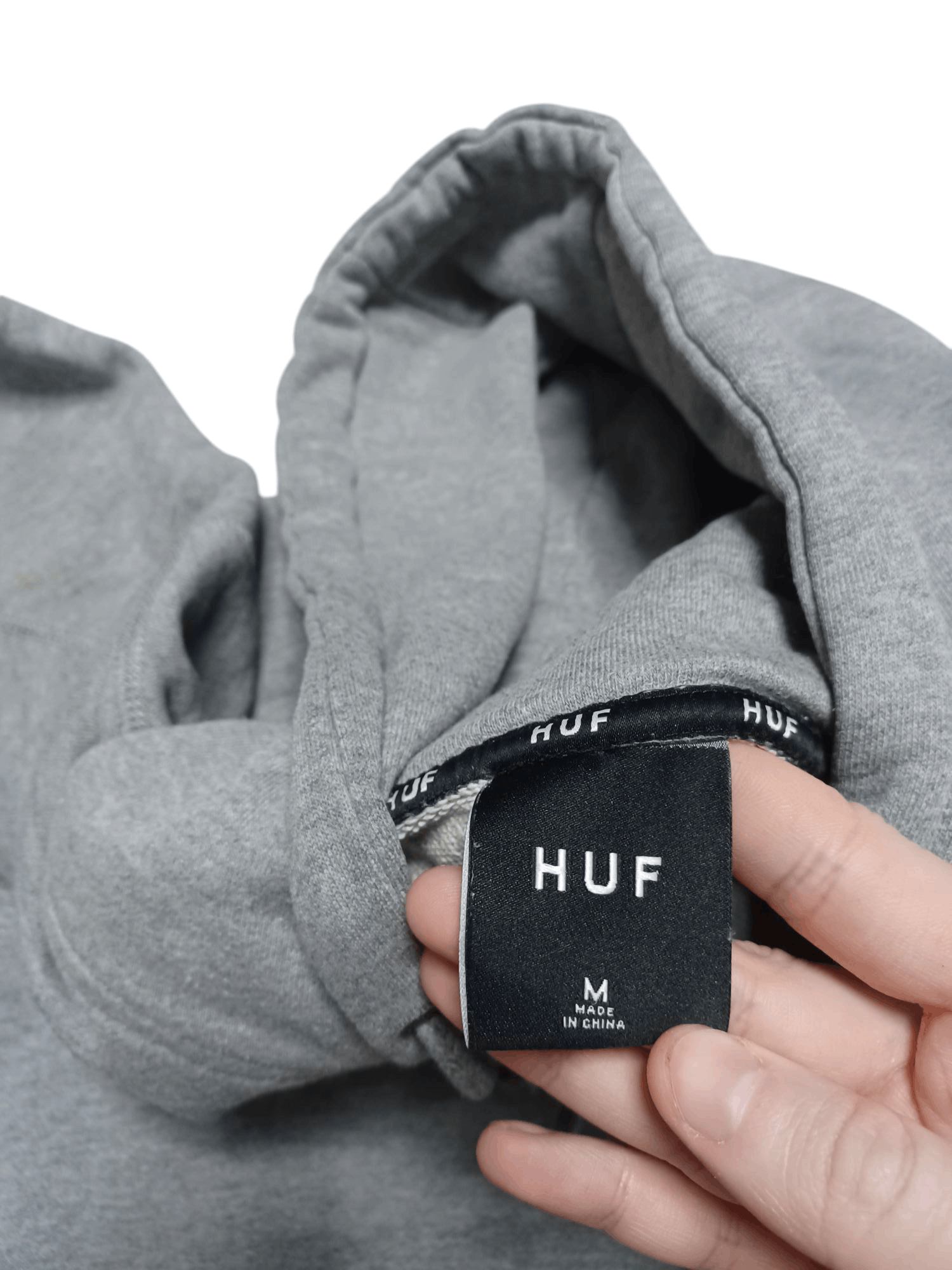 Huf HUF BIGLOGO EMBROIDERED SK8 STREETWEAR RAP HOODIE Size US M / EU 48-50 / 2 - 4 Thumbnail