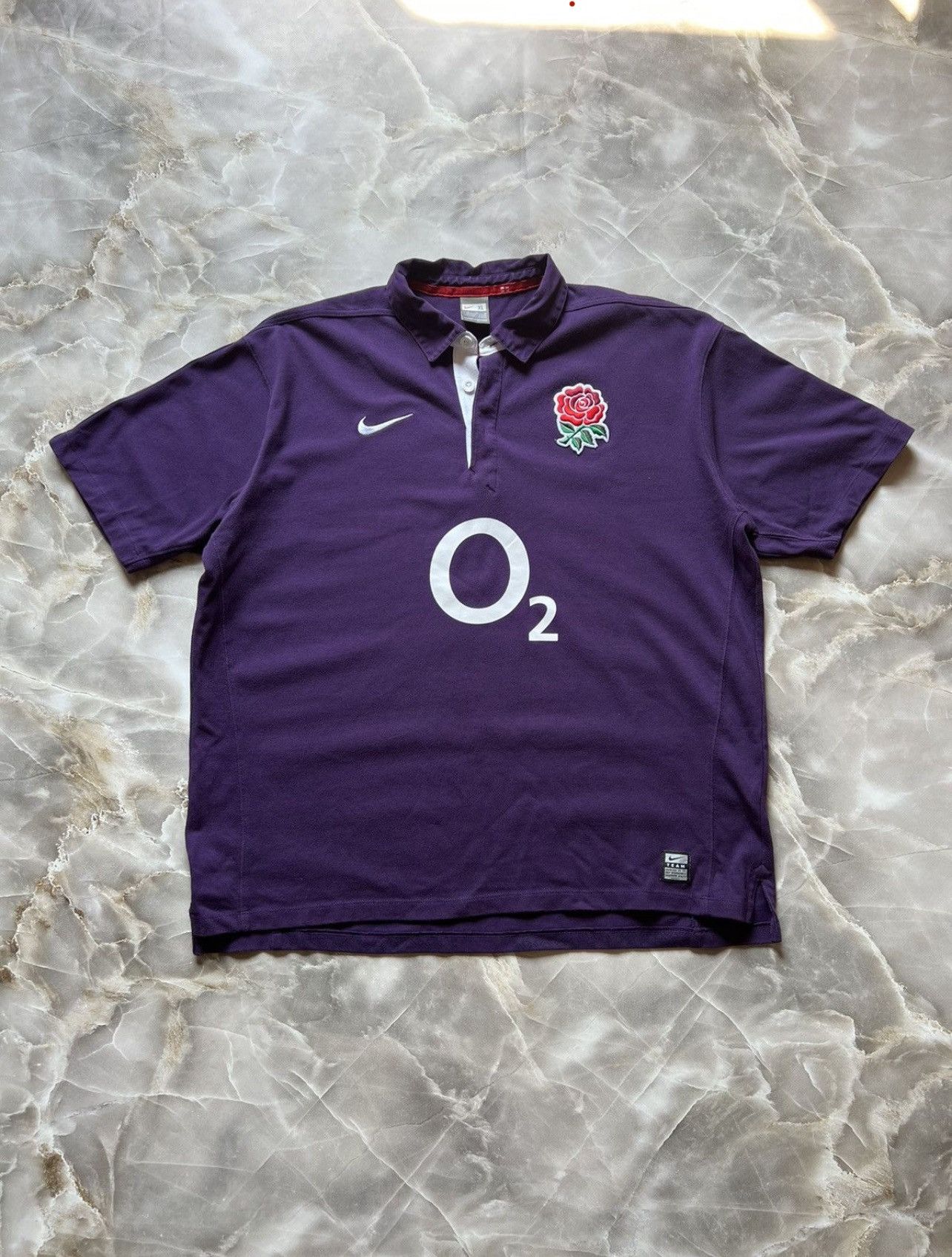 Vintage Vintage Nike England Y2k Soccer Polo Size US XL / EU 56 / 4 - 1 Thumbnail