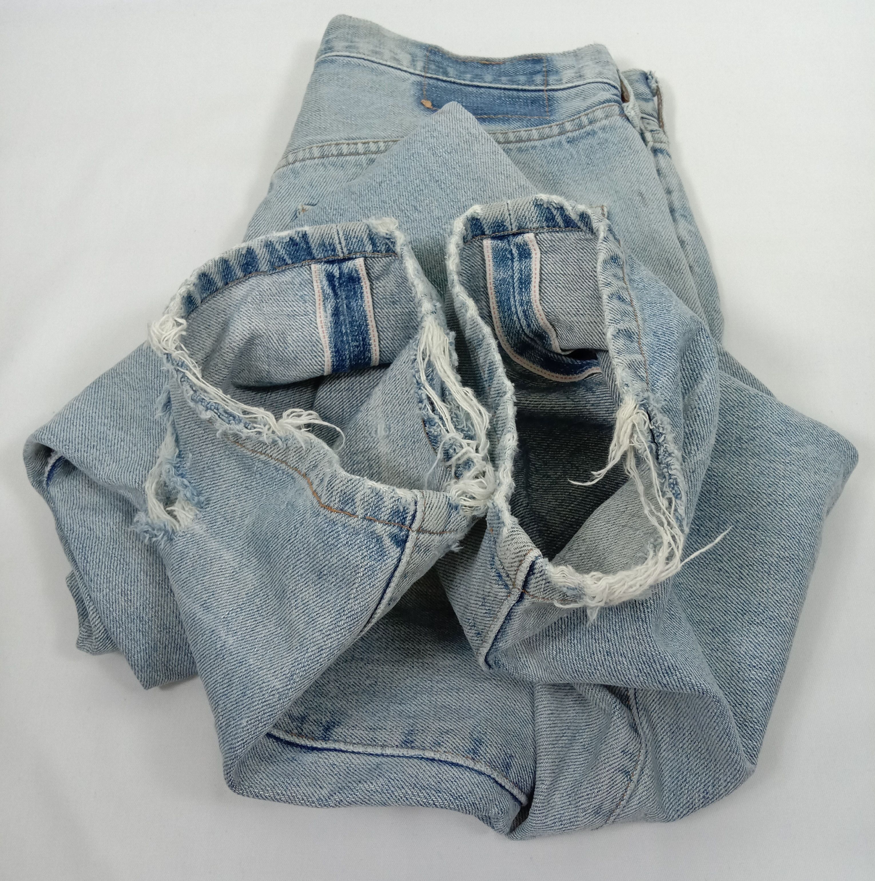 Levi's Vintage Levi's 502xx Jeans Big E Selvedge Talon Denim Size US 31 - 17 Thumbnail