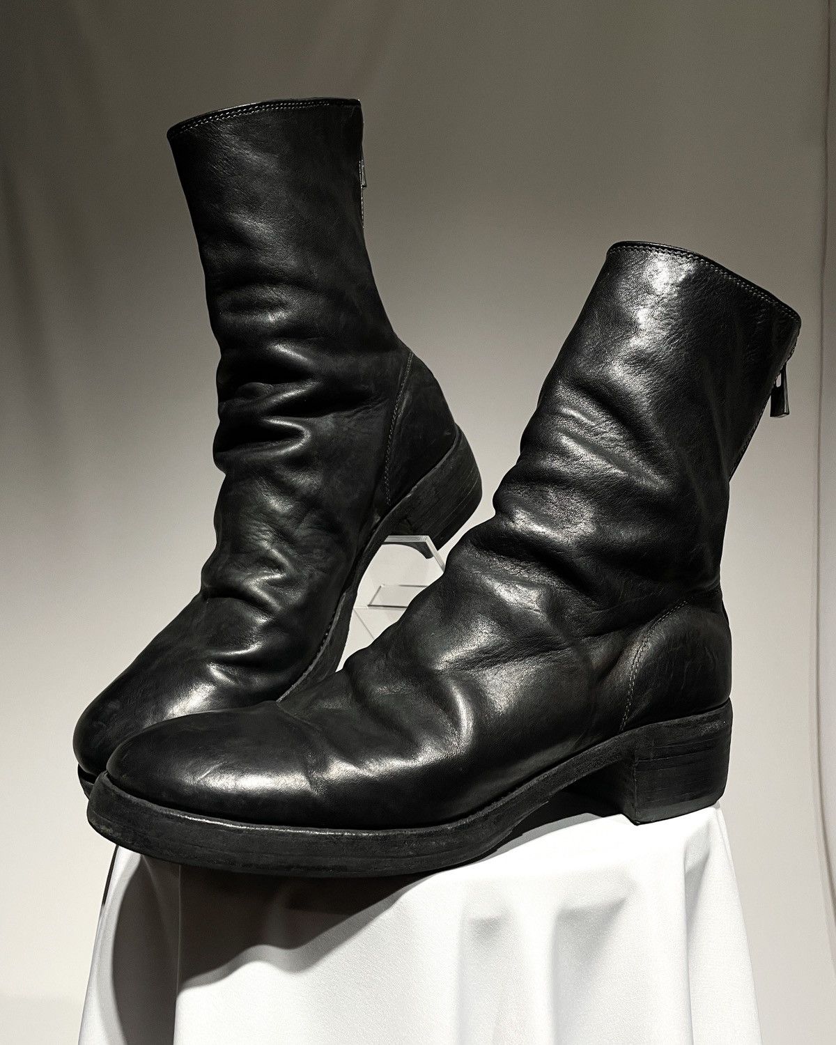 Guidi GUIDI 788Z Horse Full Grain Back Zip Boots | Grailed