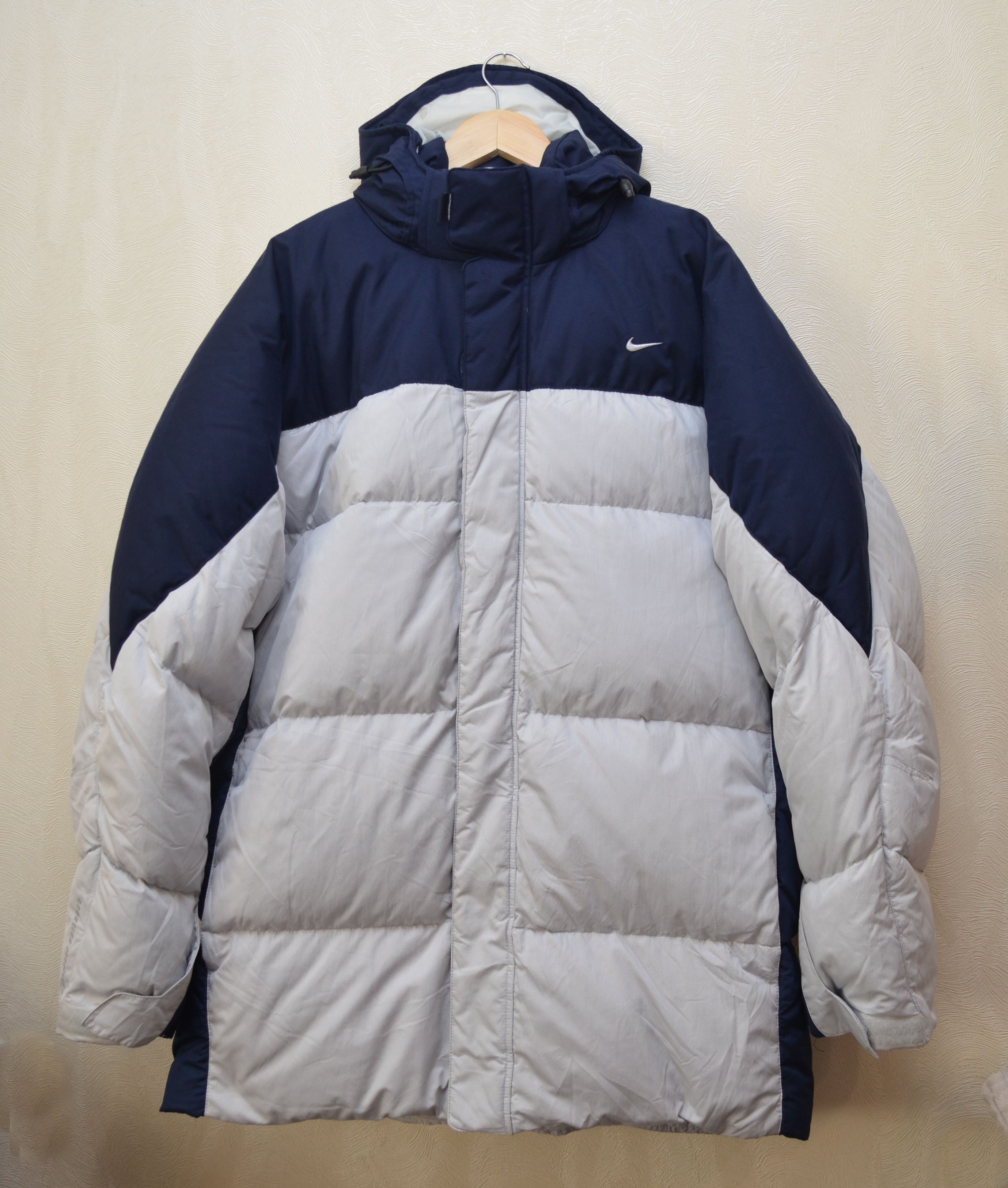 Nike Nike Down Jacket Puffer Size XL Hooded Vintage 90s y2k Size US XL / EU 56 / 4 - 2 Thumbnail