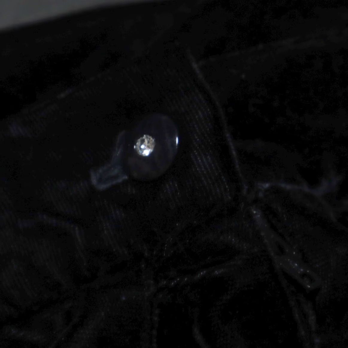 Velvet VTG Ms. Interpret Velvet Rayon Sweat Pants Black Women's 12 Size 34" / US 12 / IT 48 - 6 Thumbnail