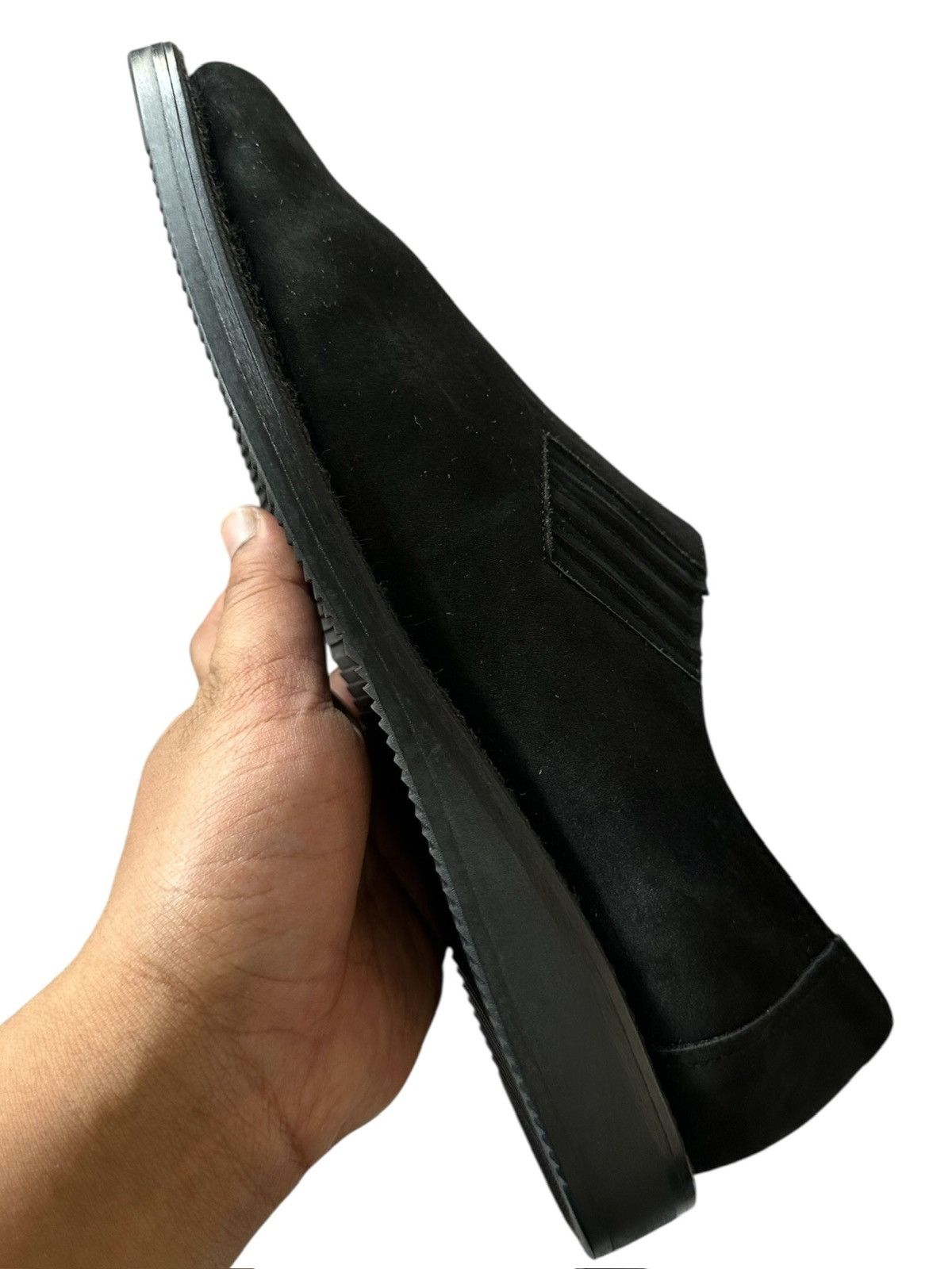 Adolfo Dominguez 90's Adolfo Dominguez slip on loafer moleskin leather Size US 8.5 / EU 41-42 - 7 Thumbnail