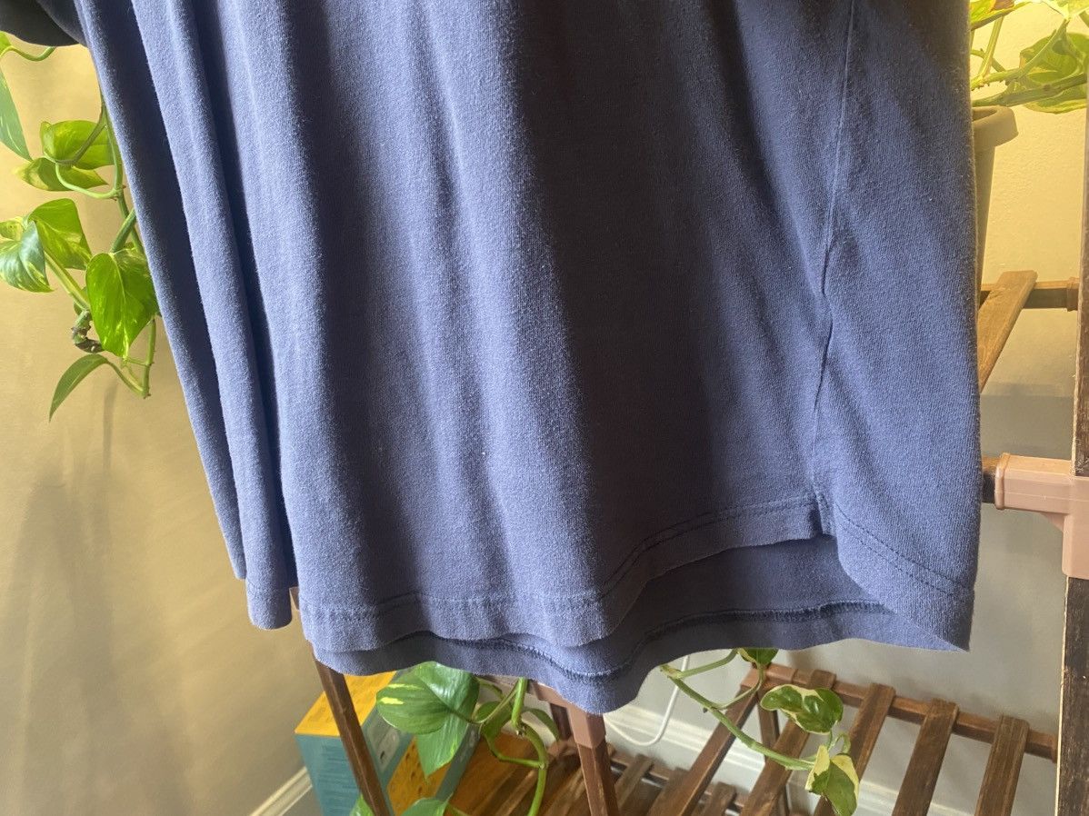 Abercrombie & Fitch Abercrombie & Fitch Soft Oversized Navy Blue T-Shirt Size US L / EU 52-54 / 3 - 4 Thumbnail