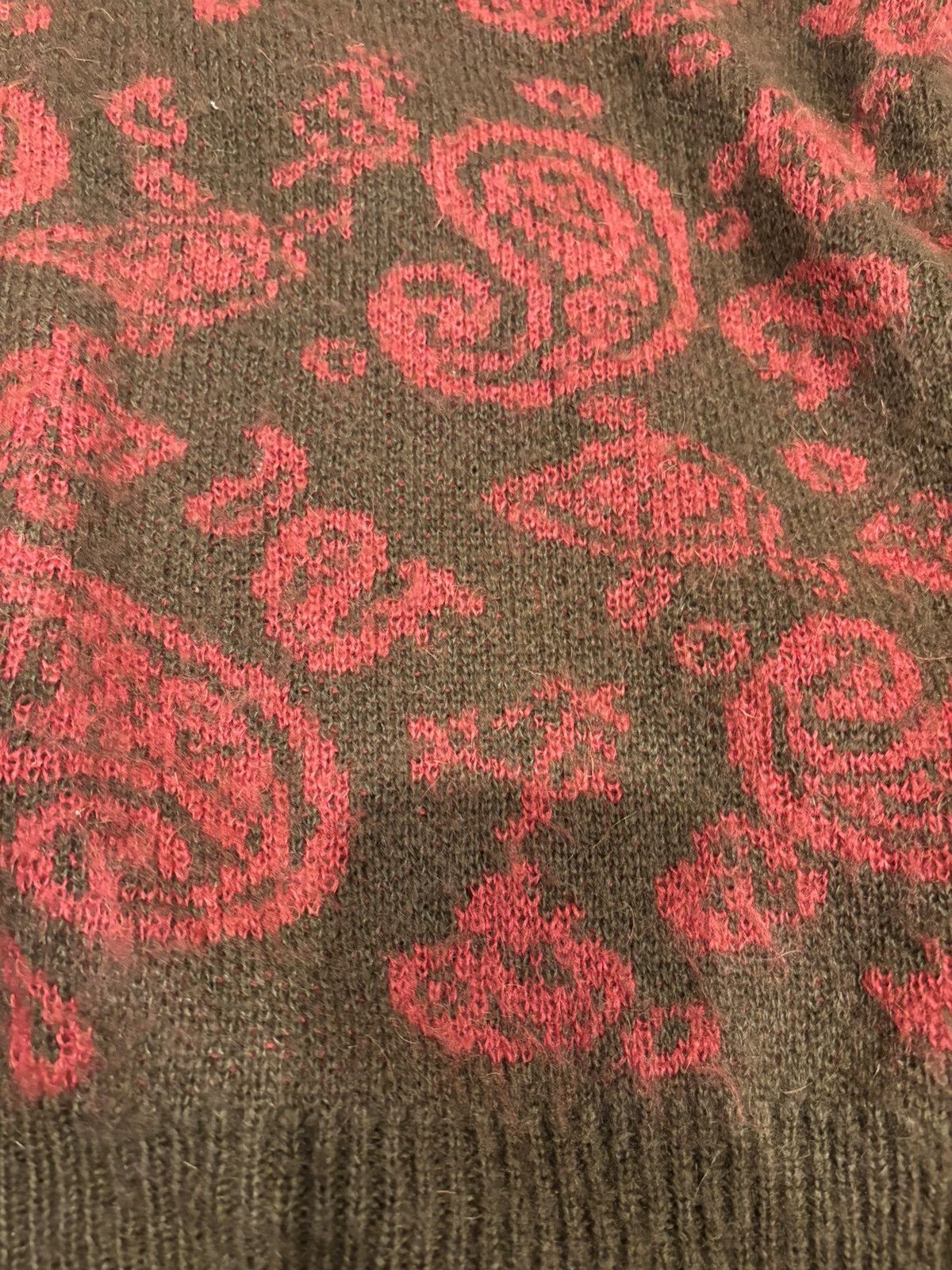 Aries Aries Paisley knit cardigan Size US L / EU 52-54 / 3 - 4 Thumbnail