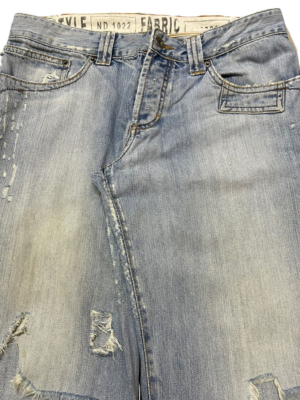Dolce & Gabbana Vintage Dolce Gabbana Mud Faded Wash Distressed Loose Jeans Size US 31 - 4 Thumbnail