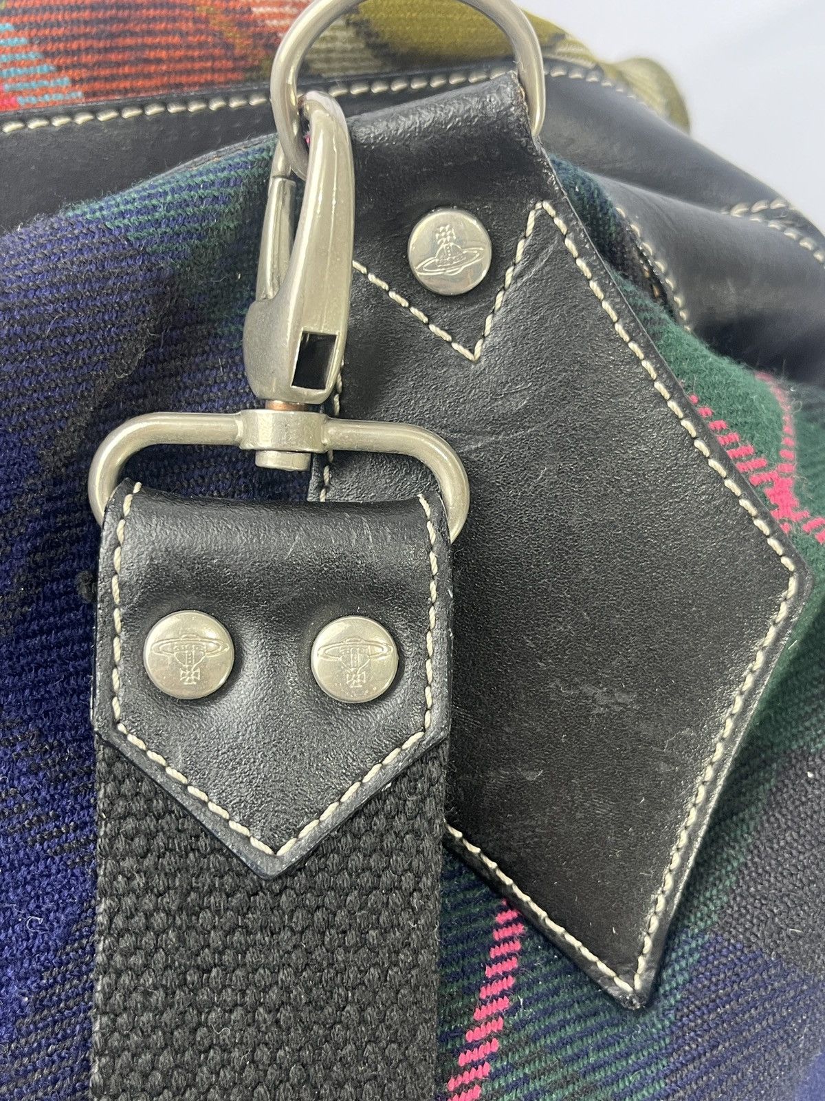 Vivienne Westwood Wool Tartan Shoulder bag Size ONE SIZE - 7 Thumbnail