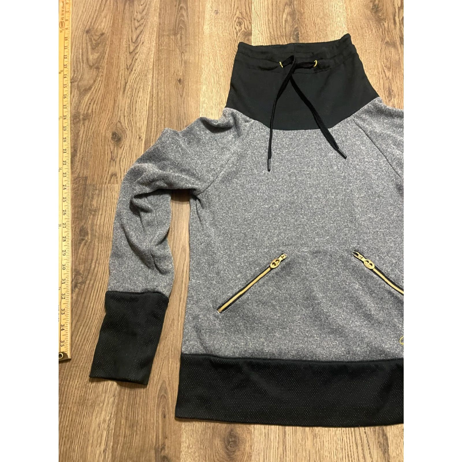 Under Armour Under Armour Sweater Womens XS Black Gray Turtleneck Pullover SemiFitted Long Sleeve Casual Size XS / US 0-2 / IT 36-38 - 3 Thumbnail