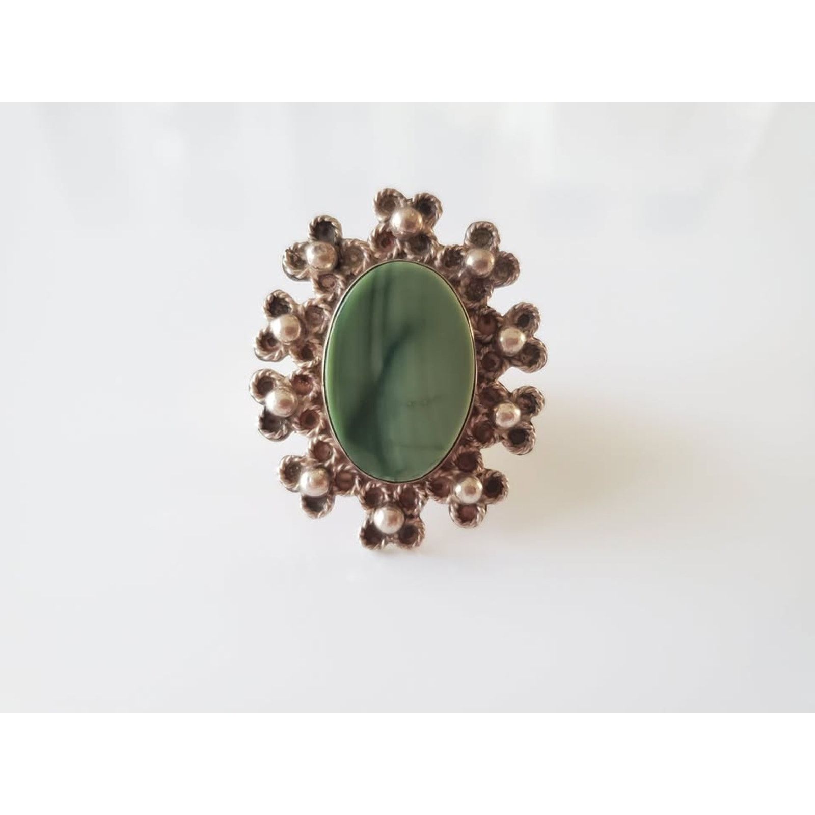 Other Vintage 1980s Taxco Agate Sterling Silver Size ONE SIZE - 1 Thumbnail