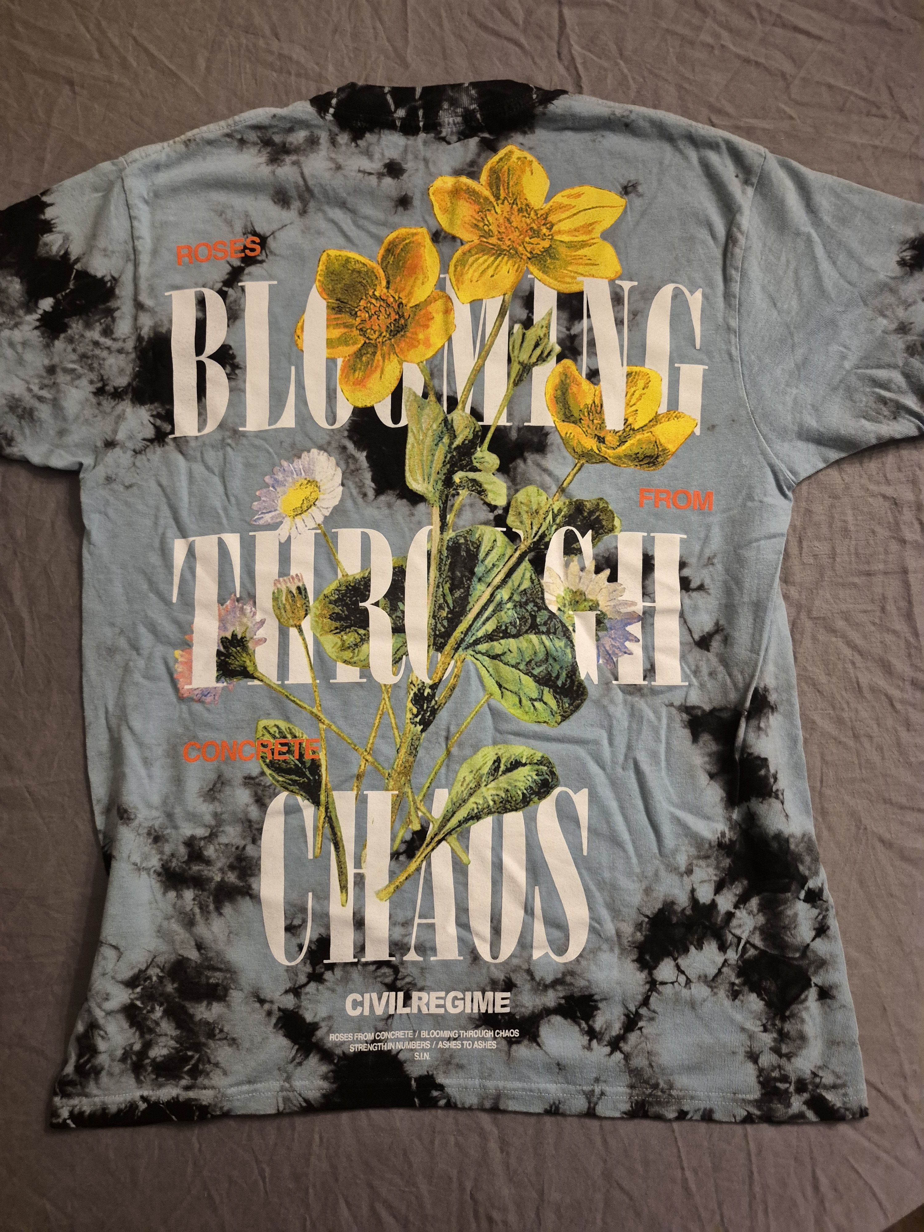 Civil Regime Civil Regime "Blooming Through Chaos" Size Small Size US S / EU 44-46 / 1 - 5 Thumbnail