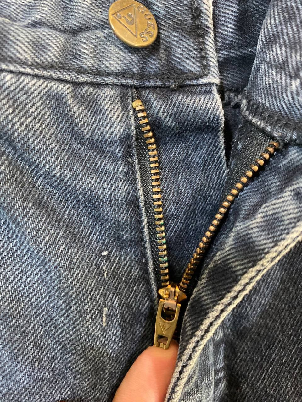 Guess vintage george marciano for guess denim nice design Size US 31 - 8 Thumbnail
