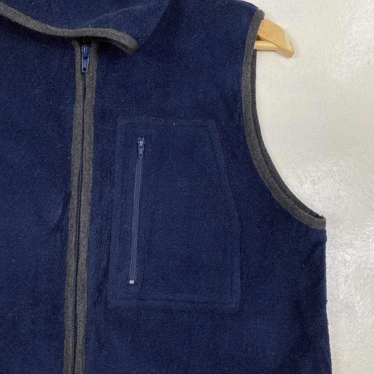Japanese Brand POSH BOY SPORTS FULLZIP HOODIES FLEECE VEST Size US S / EU 44-46 / 1 - 6 Thumbnail