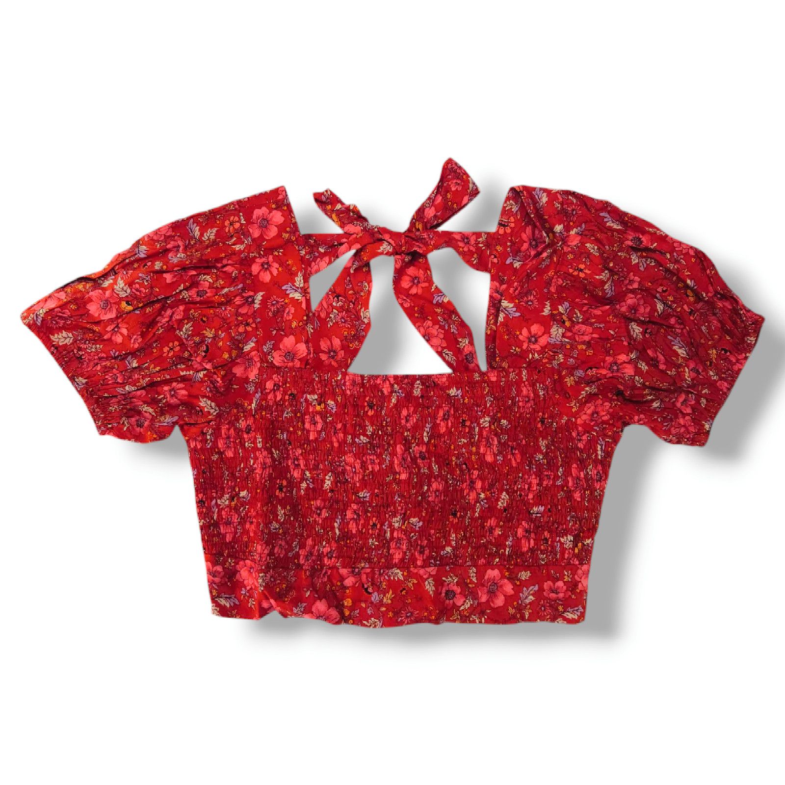Other NWT Band of the Free Joelle Smocked Crop Top Sz. L [12] Size L / US 10 / IT 46 - 2 Thumbnail