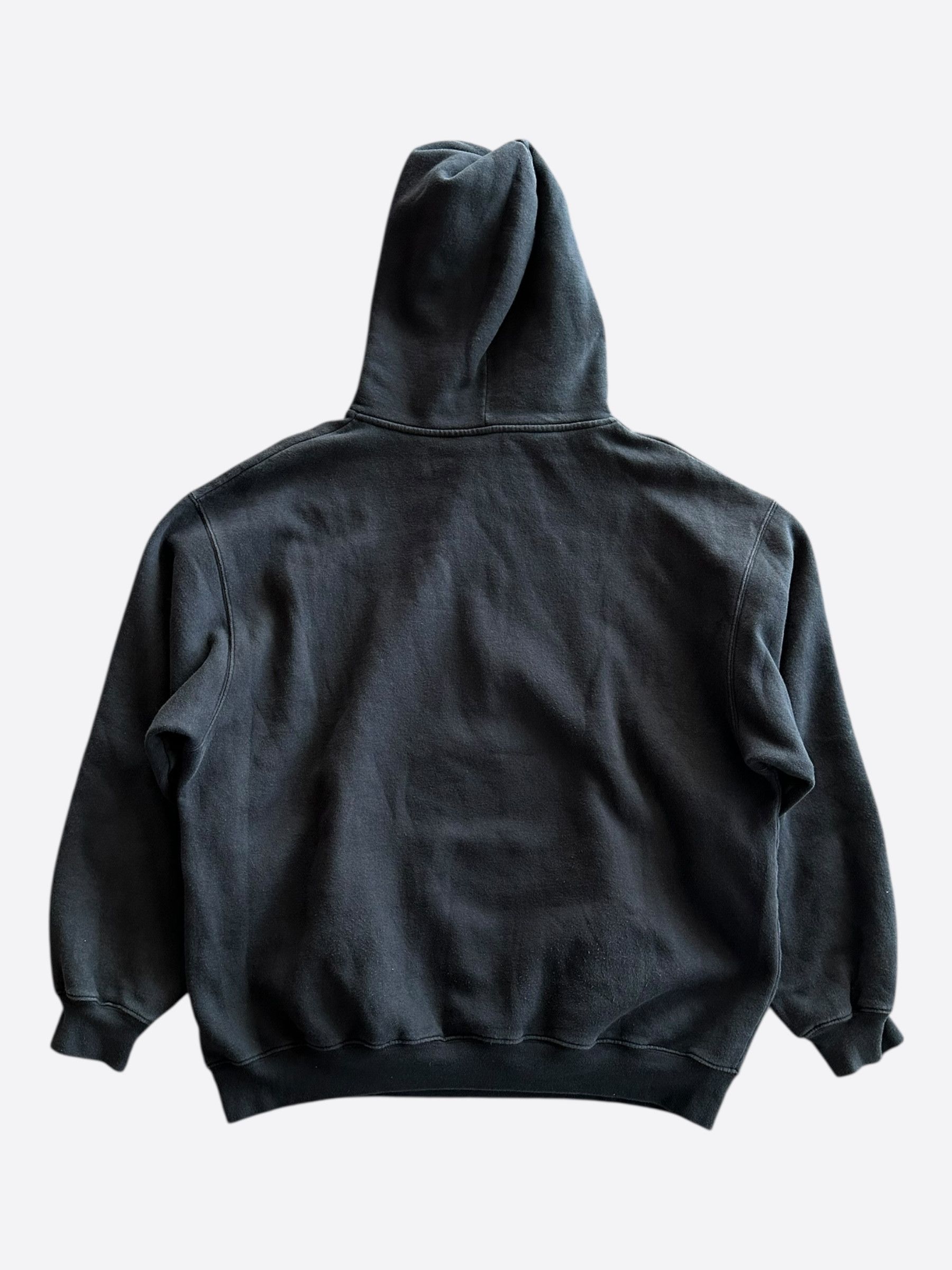 Balenciaga Balenciaga Black Sinners Embroidered Hoodie Size US XXL / EU 58 / 5 - 2 Thumbnail