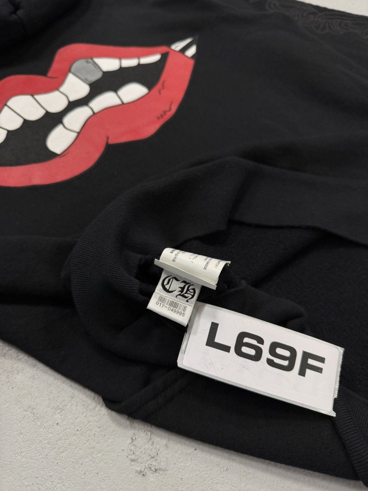 Chrome Hearts Chrome Hearts Matty Boy Horseshoe Lips Hoodie Black Medium Size US M / EU 48-50 / 2 - 7 Thumbnail