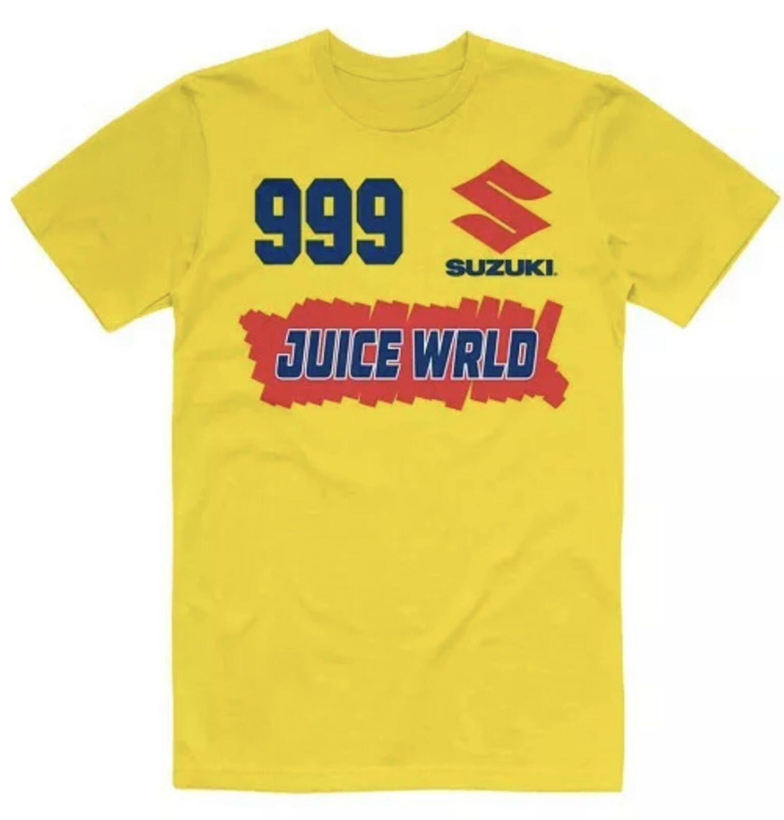 Other Juice WRLD x Suzuki SS 999 T-Shirt - Medium - Yellow - RARE Size US M / EU 48-50 / 2 - 1 Thumbnail