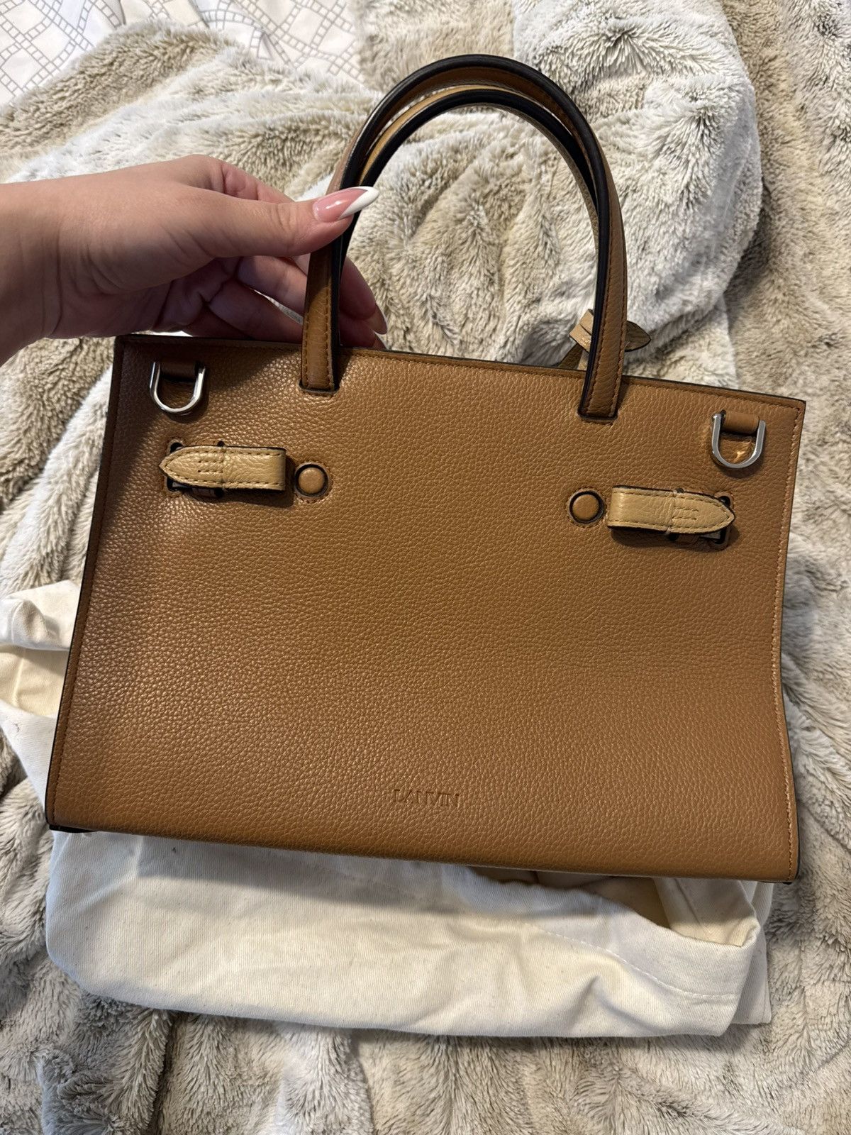 Lanvin Brand new Lanvin Bogey Bag 2 tone Size ONE SIZE - 7 Thumbnail