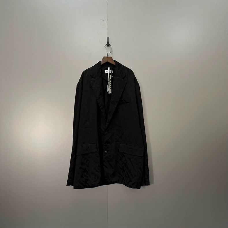 Balenciaga Balenciaga Logo Print Casual Blazer - dmc Size M / US 6-8 / IT 42-44 - 1 Thumbnail