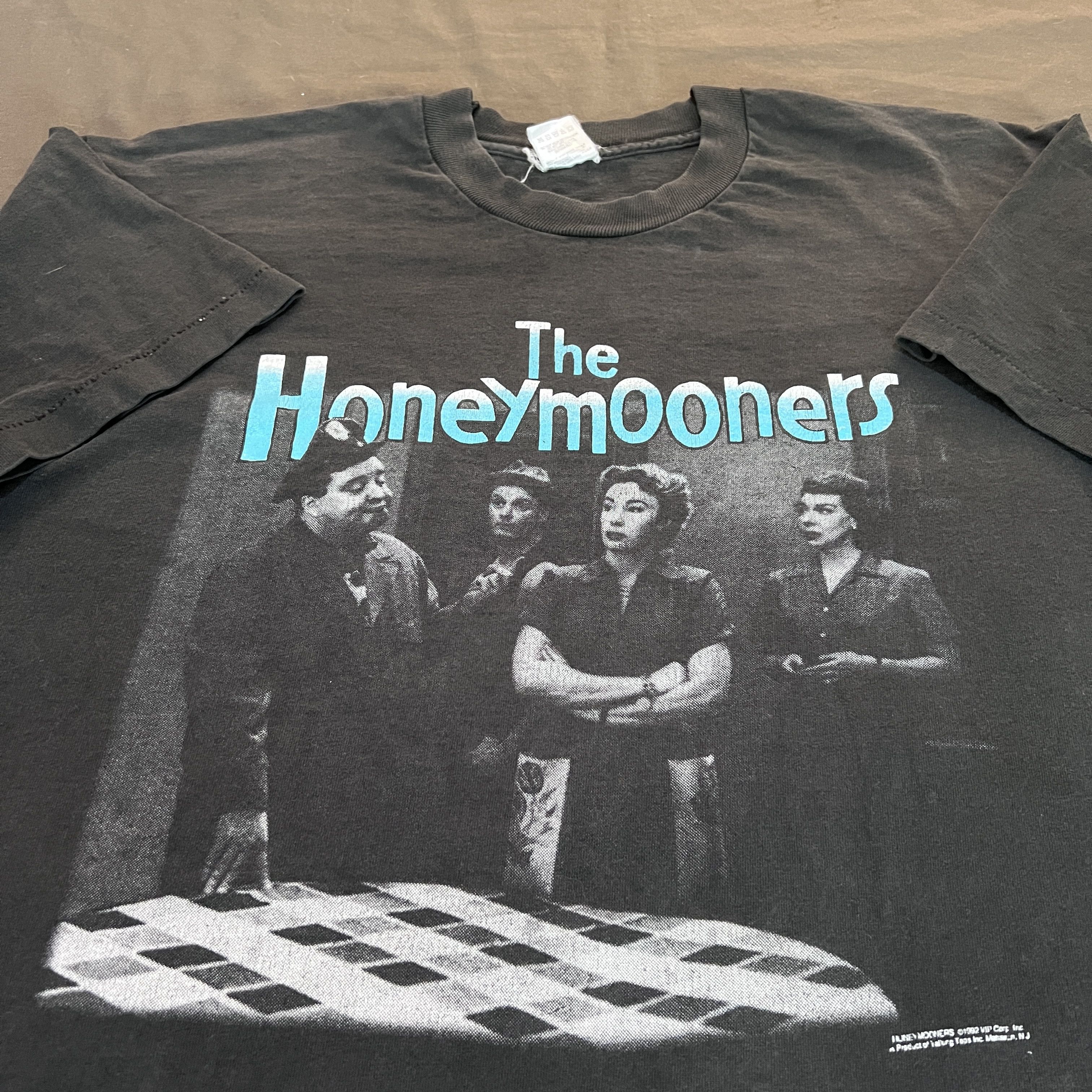 Vintage Vintage 90s The Honeymooners sitcom comedy Tee XL Faded Size US XL / EU 56 / 4 - 1 Thumbnail