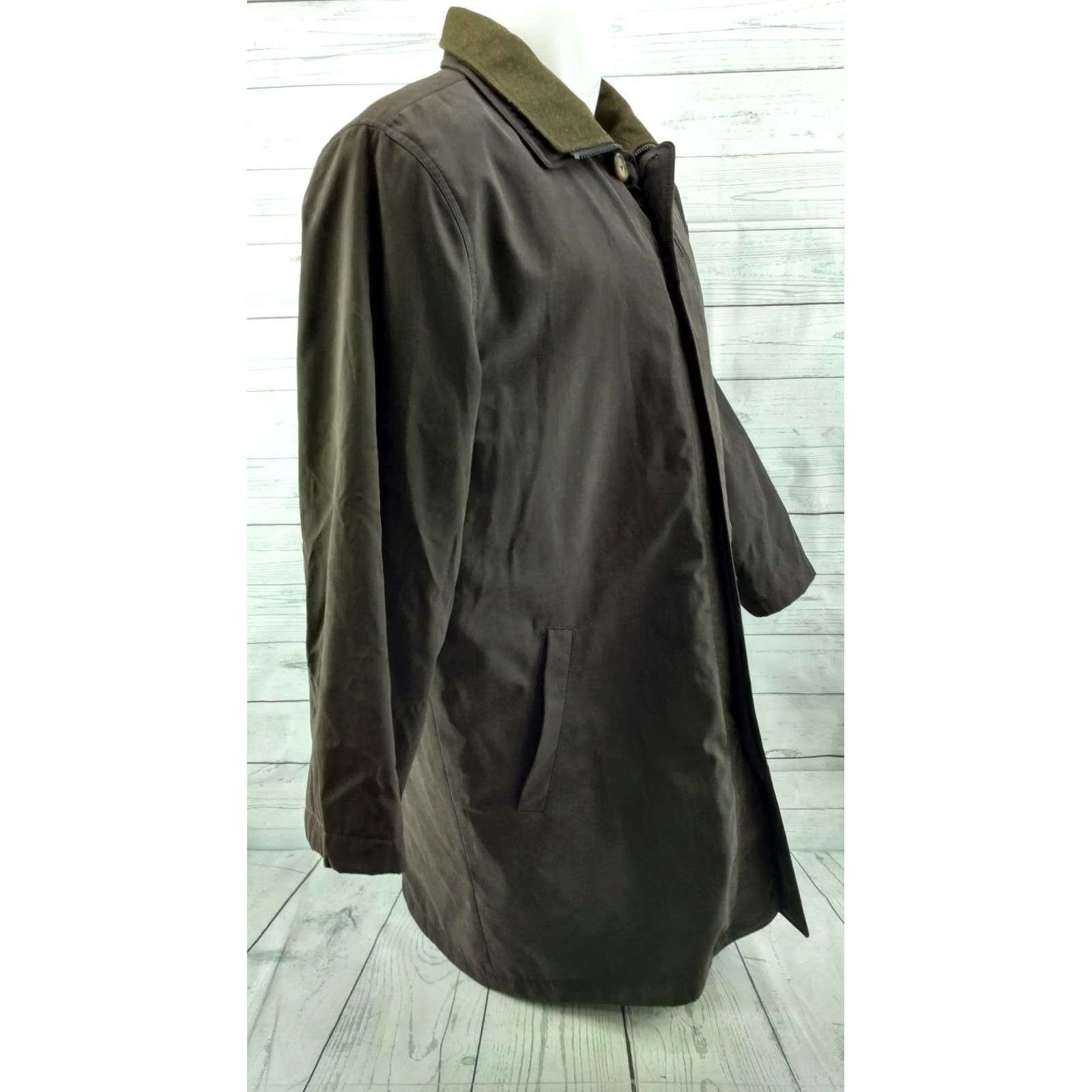 Ralph Lauren Ralph Lauren Mens Gray Overcoat Peacoat Raincoat Coat Jacket Winter 44R Size US S / EU 44-46 / 1 - 4 Thumbnail