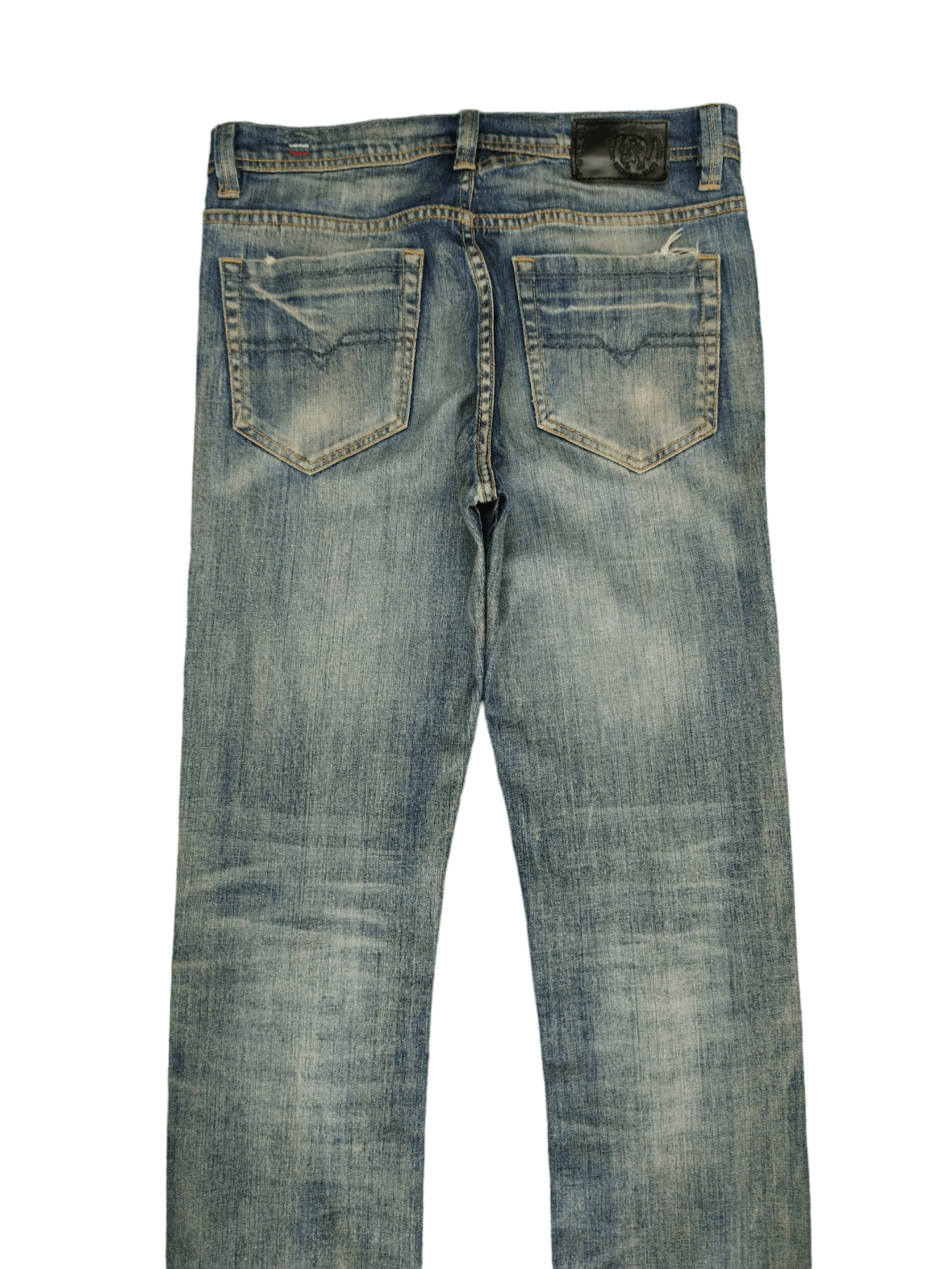 Diesel Vintage Y2k Diesel Faded Slim Fit Denim Jeans Size US 32 / EU 48 - 11 Thumbnail