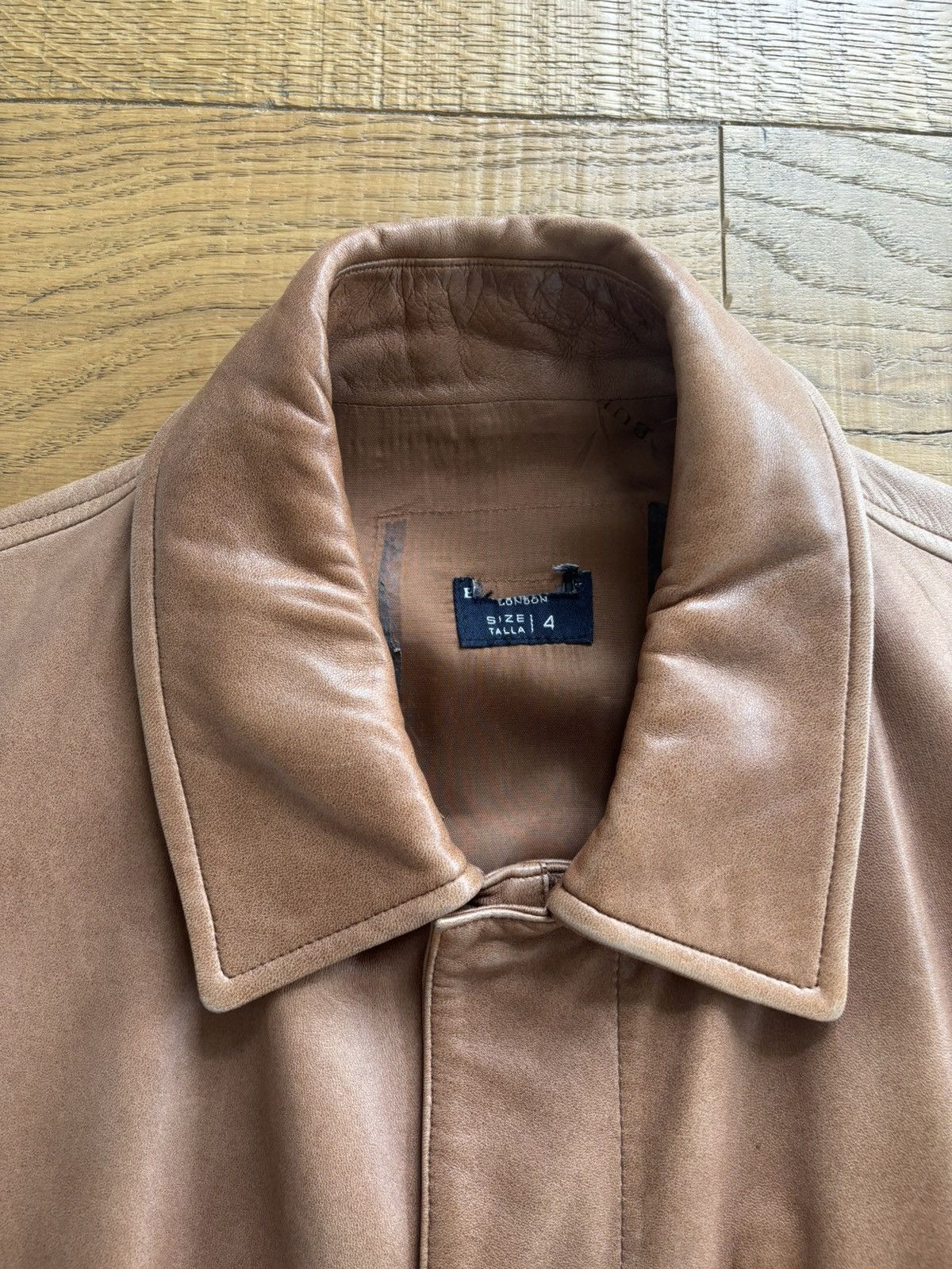 Burberry Vintage Burberry leather jacket Size XS / US 0-2 / IT 36-38 - 3 Thumbnail