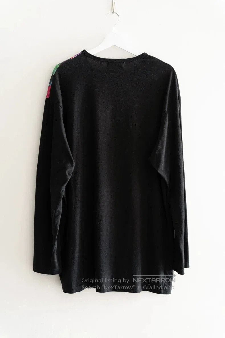 Yohji Yamamoto Yohji Yamamoto 22ss Floral Long Sleeve T-shirt Size US M / EU 48-50 / 2 - 2 Thumbnail