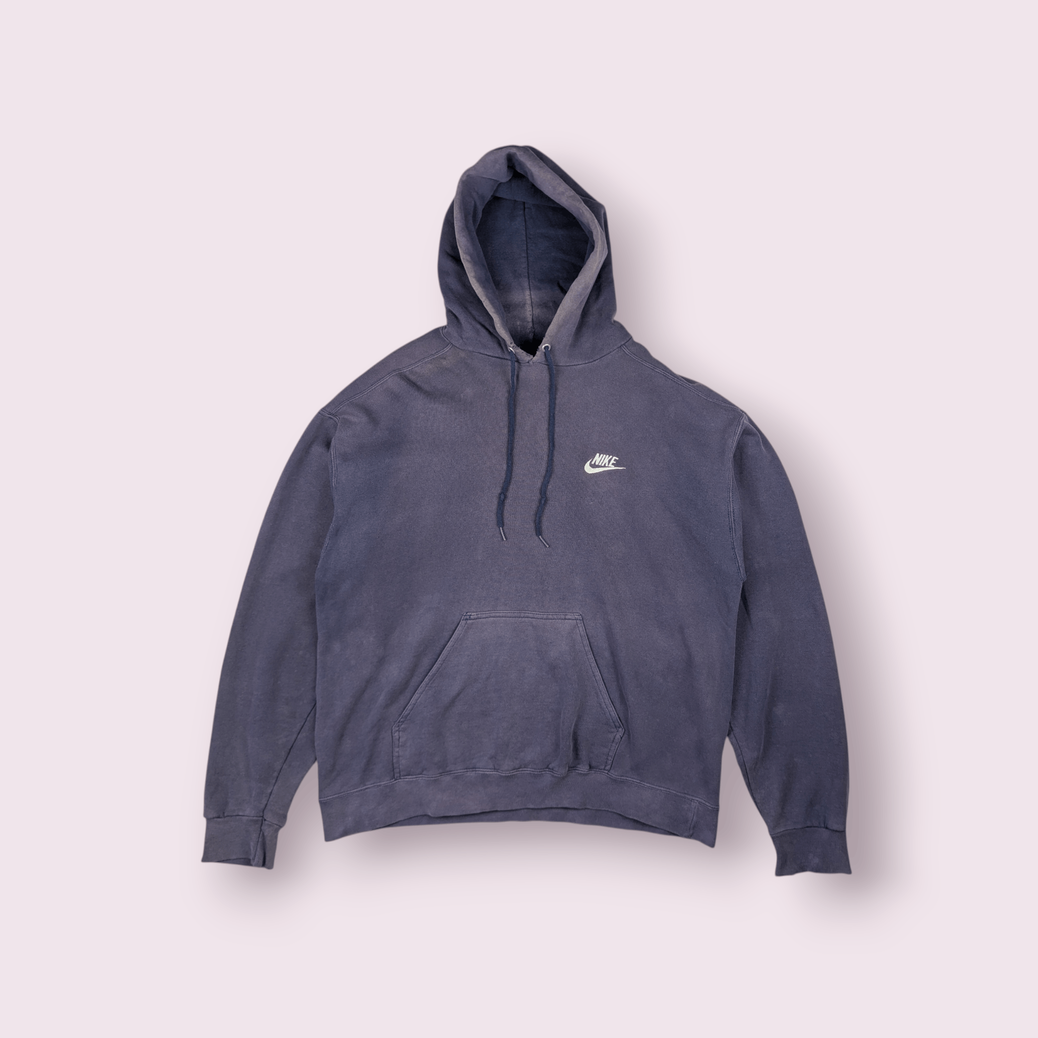 Nike Vintage 80's NIKE Small Logo Swoosh Hoodie Size US M / EU 48-50 / 2 - 1 Thumbnail