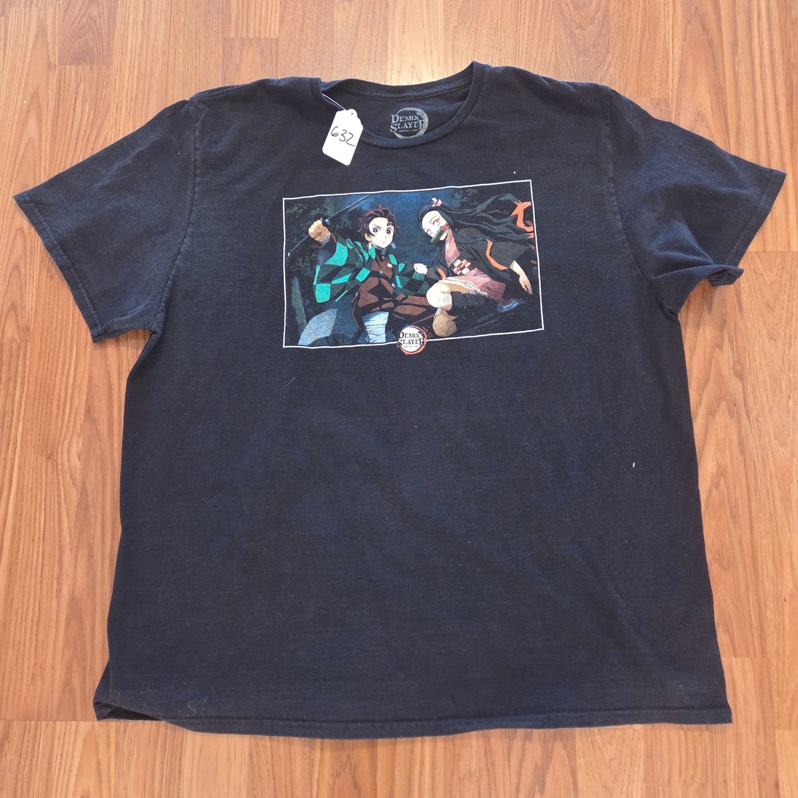 Disney 2XL Black Demon Slayer Anime Graphic Tee Shirt Size US XXL / EU 58 / 5 - 3 Thumbnail