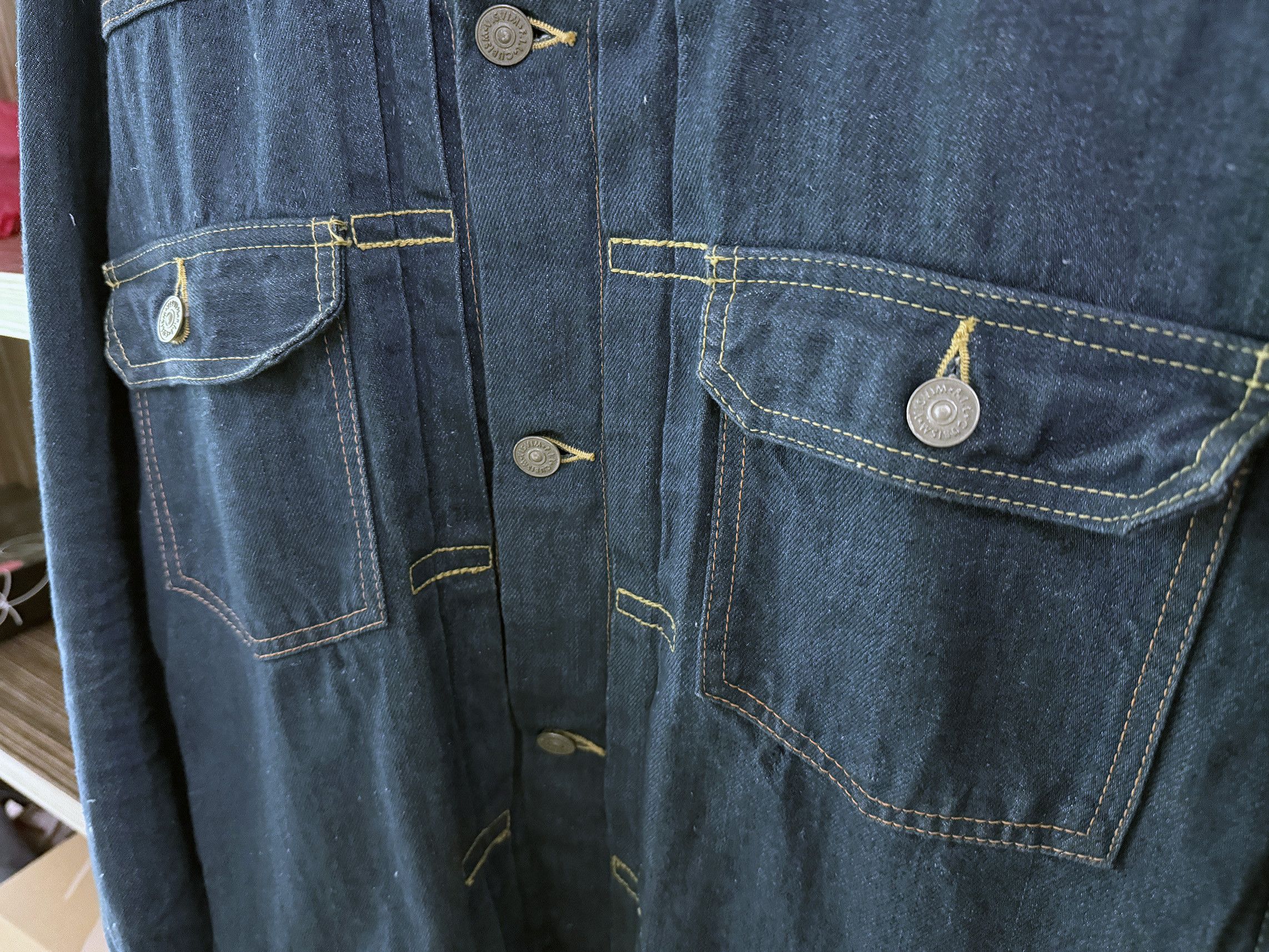 Visvim Social Sculpture JKT 101 13FW Sz. 2 One Wash Size US M / EU 48-50 / 2 - 3 Thumbnail