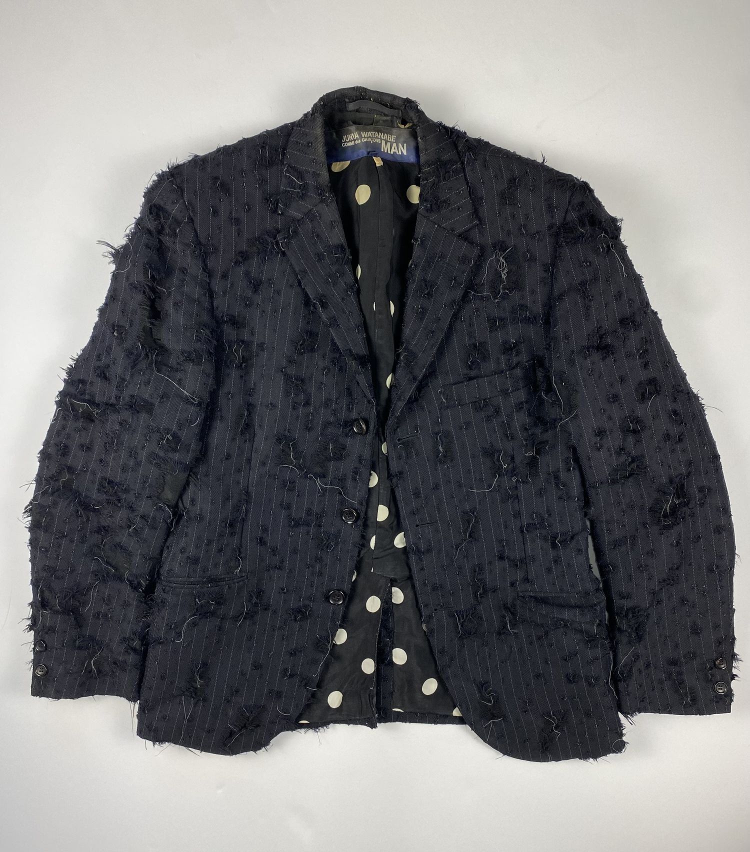 Junya Watanabe Junya Watanabe Man Distressed Blazer Size L / US 10 / IT 46 - 1 Thumbnail