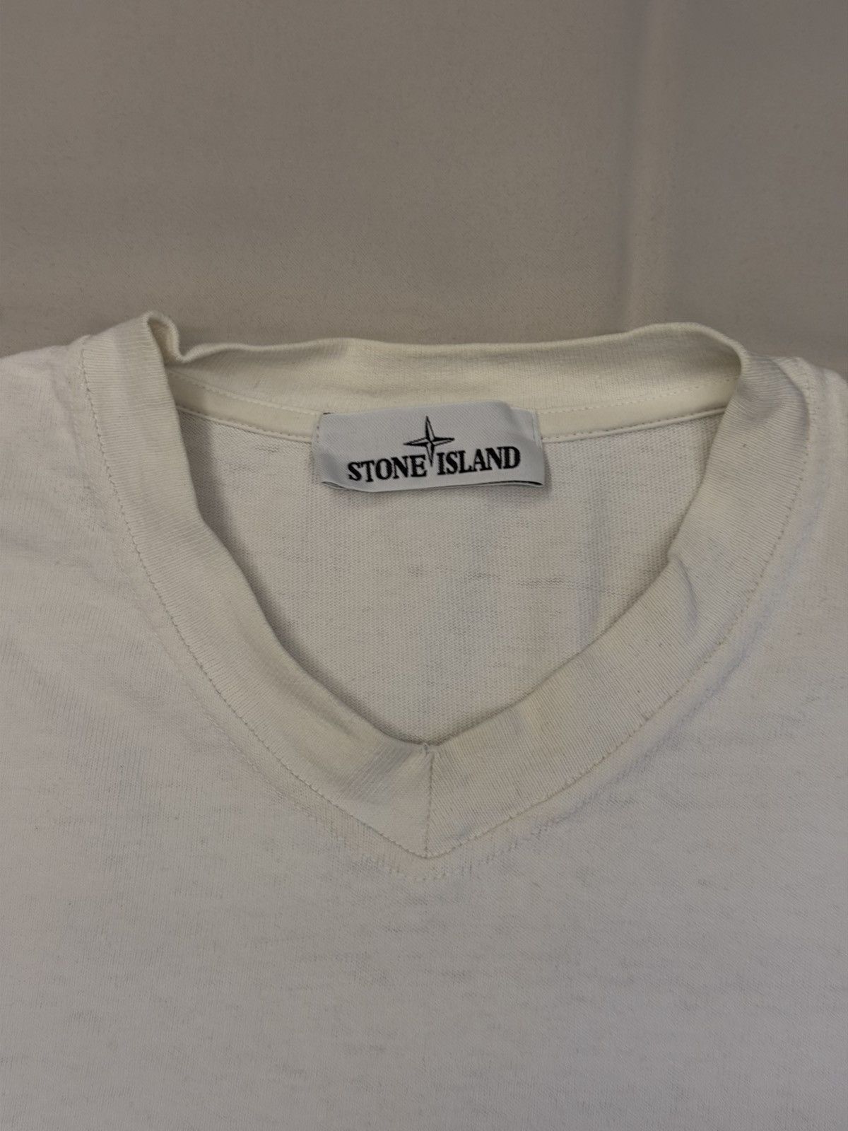 Stone Island Stone Island V-Neck Long Sleeve Sweatshirt Size US XL / EU 56 / 4 - 2 Thumbnail