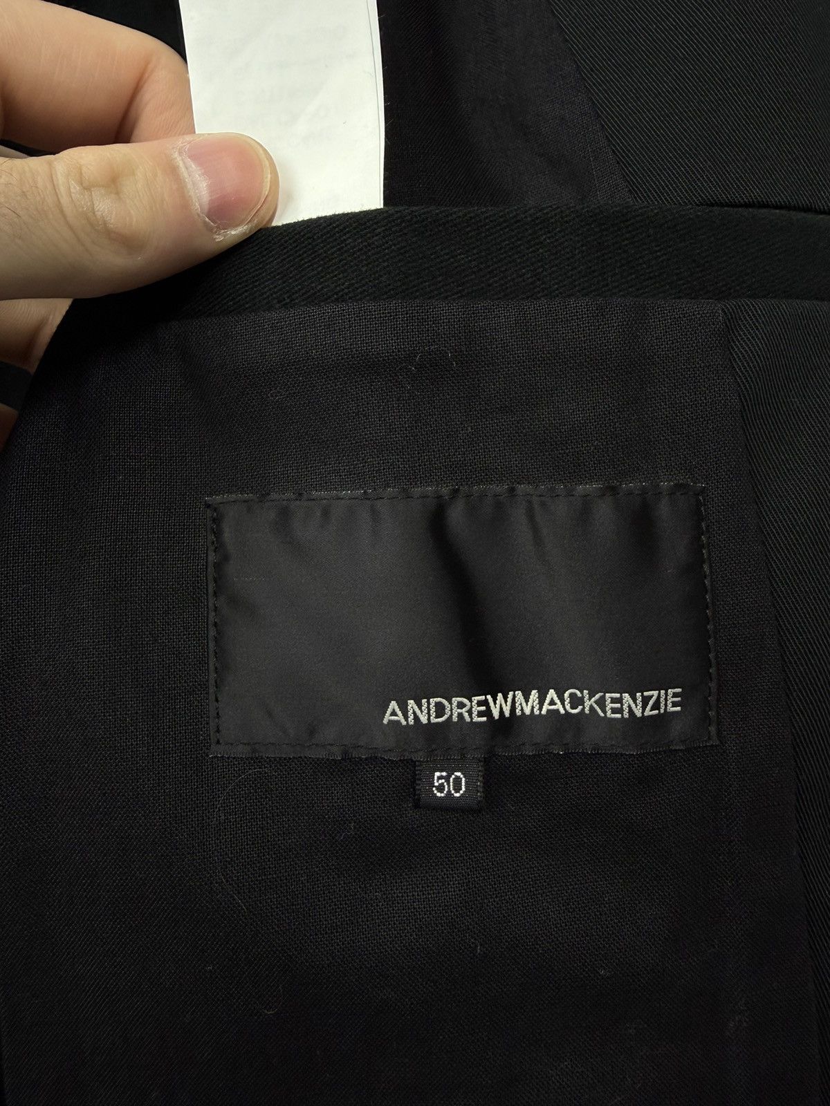 Andrew Mackenzie Andrew Mackenzie Napoleon Jacket Black Military Field Coat Size US M / EU 48-50 / 2 - 22 Thumbnail