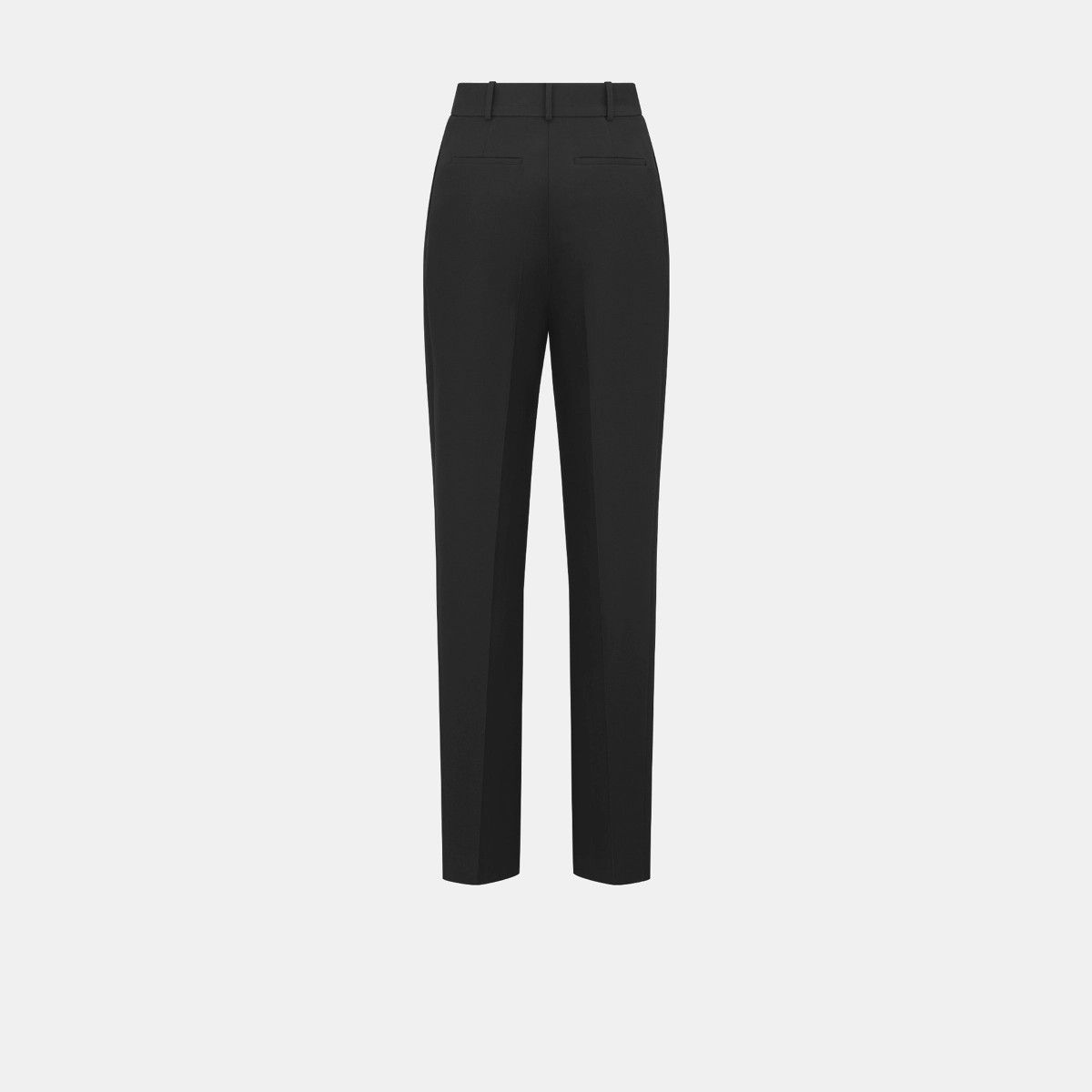 Dior o1bcso1str0225 Straight Cut Pants in Black Size 28" / US 6 / IT 42 - 2 Thumbnail