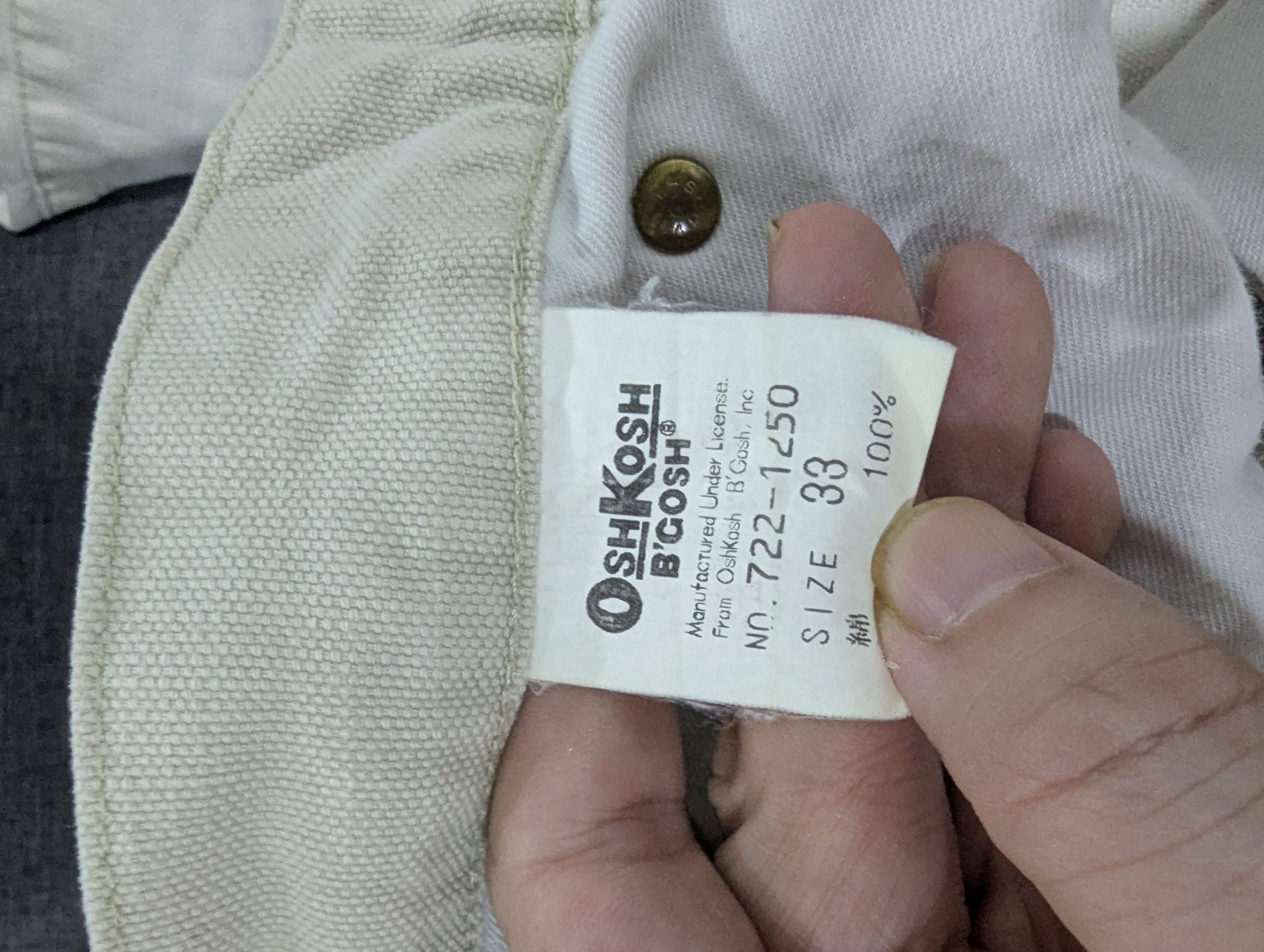 Oshkosh × Vintage Oshkosh B'Gosh Size US 33 - 6 Thumbnail