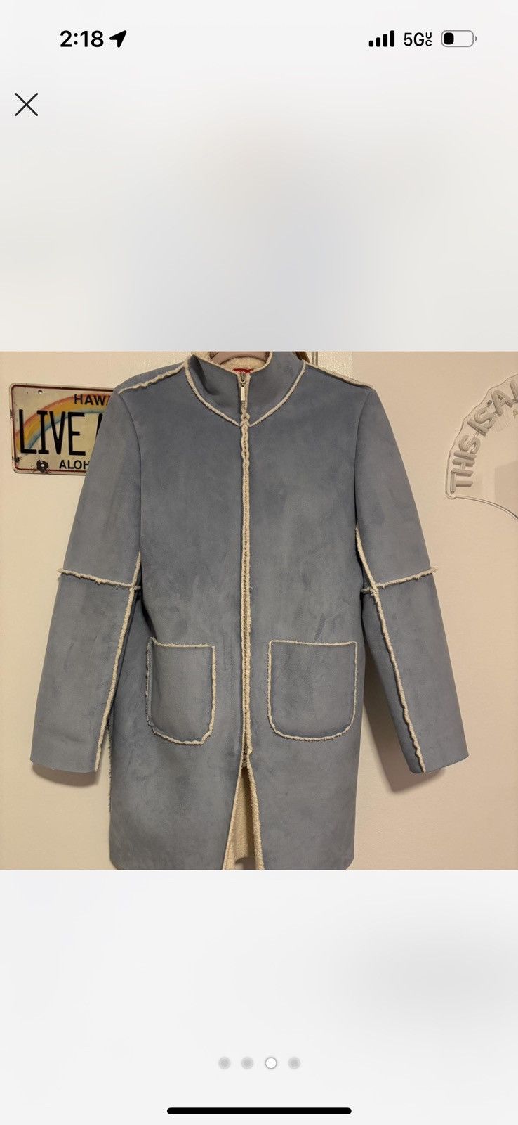 Anne Klein Teddy Sherpa coat From Anne Klein Size S / US 4 / IT 40 - 2 Thumbnail