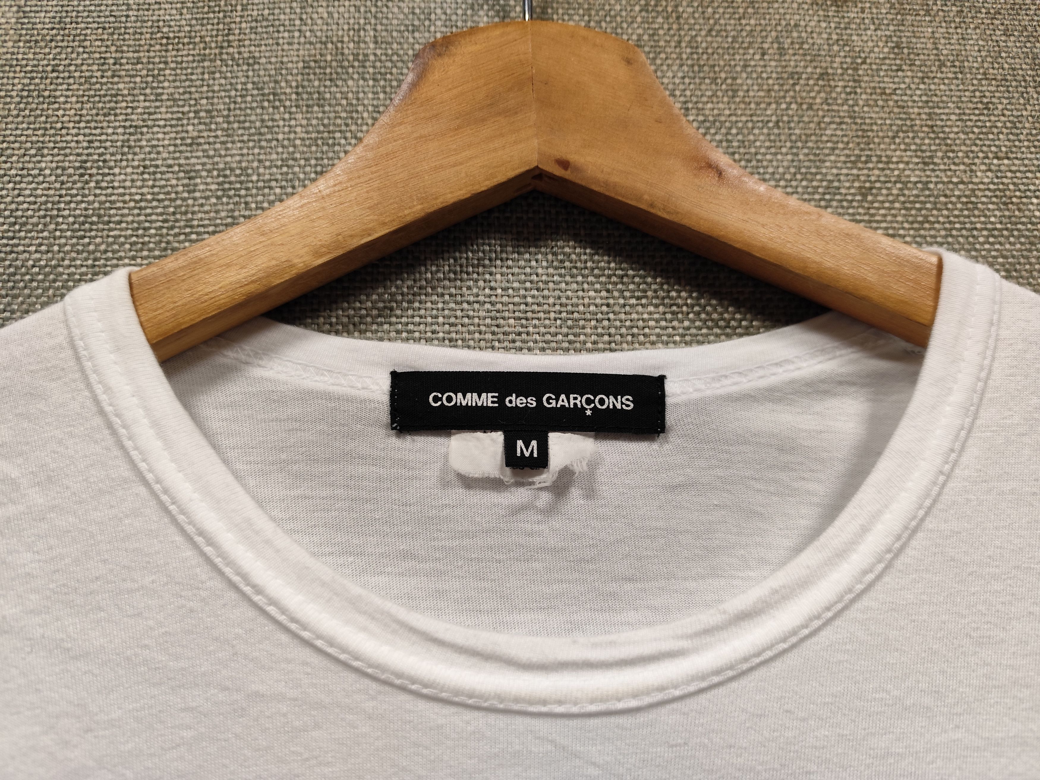 Comme des Garcons × Comme des Garcons Homme Plus T shirt comme des garcons live free with strong will Size US S / EU 44-46 / 1 - 4 Thumbnail