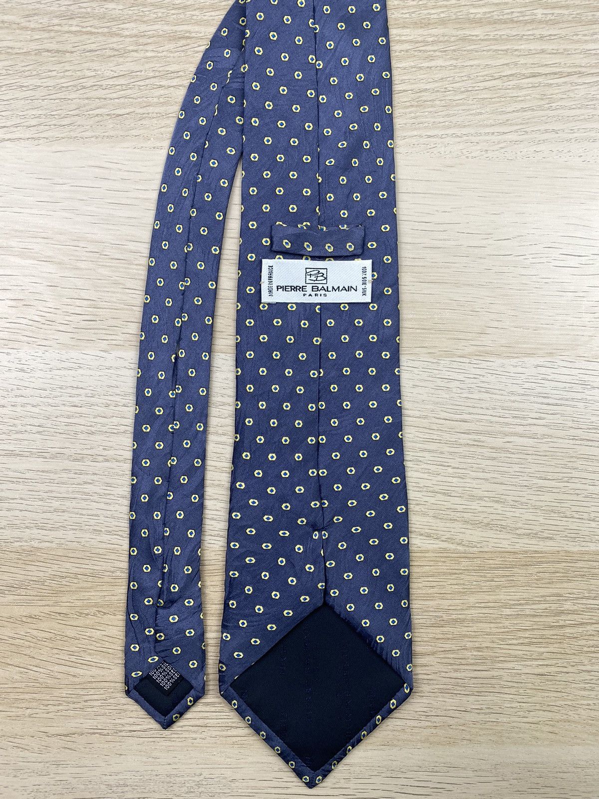 Pierre Balmain Vintage Pierre Balmain Silk Tie T75 Size ONE SIZE - 5 Thumbnail