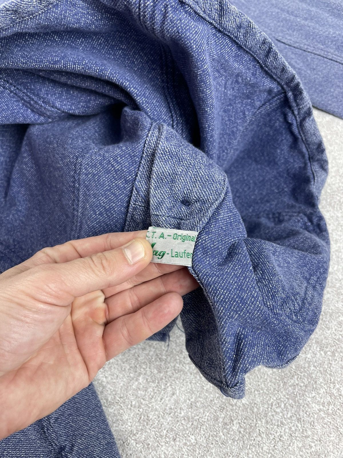Le Laboureur × Vintage Vintage French Workwear Chore Sanfor Jacket Size US M / EU 48-50 / 2 - 11 Thumbnail