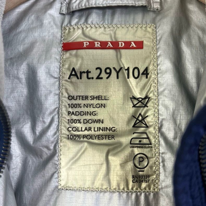 Prada Prada Navy Blue Down Vest -2505 Size M / US 6-8 / IT 42-44 - 5 Thumbnail