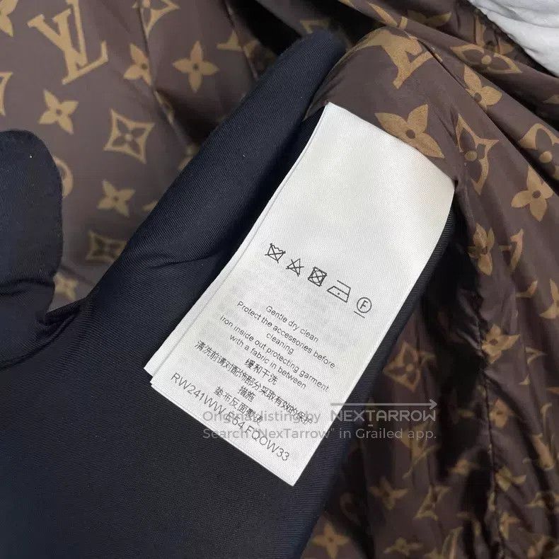 Louis Vuitton Louis Vuitton Capsule white down jacket with old flower in Size XXS / US 00 / IT 34 - 9 Thumbnail