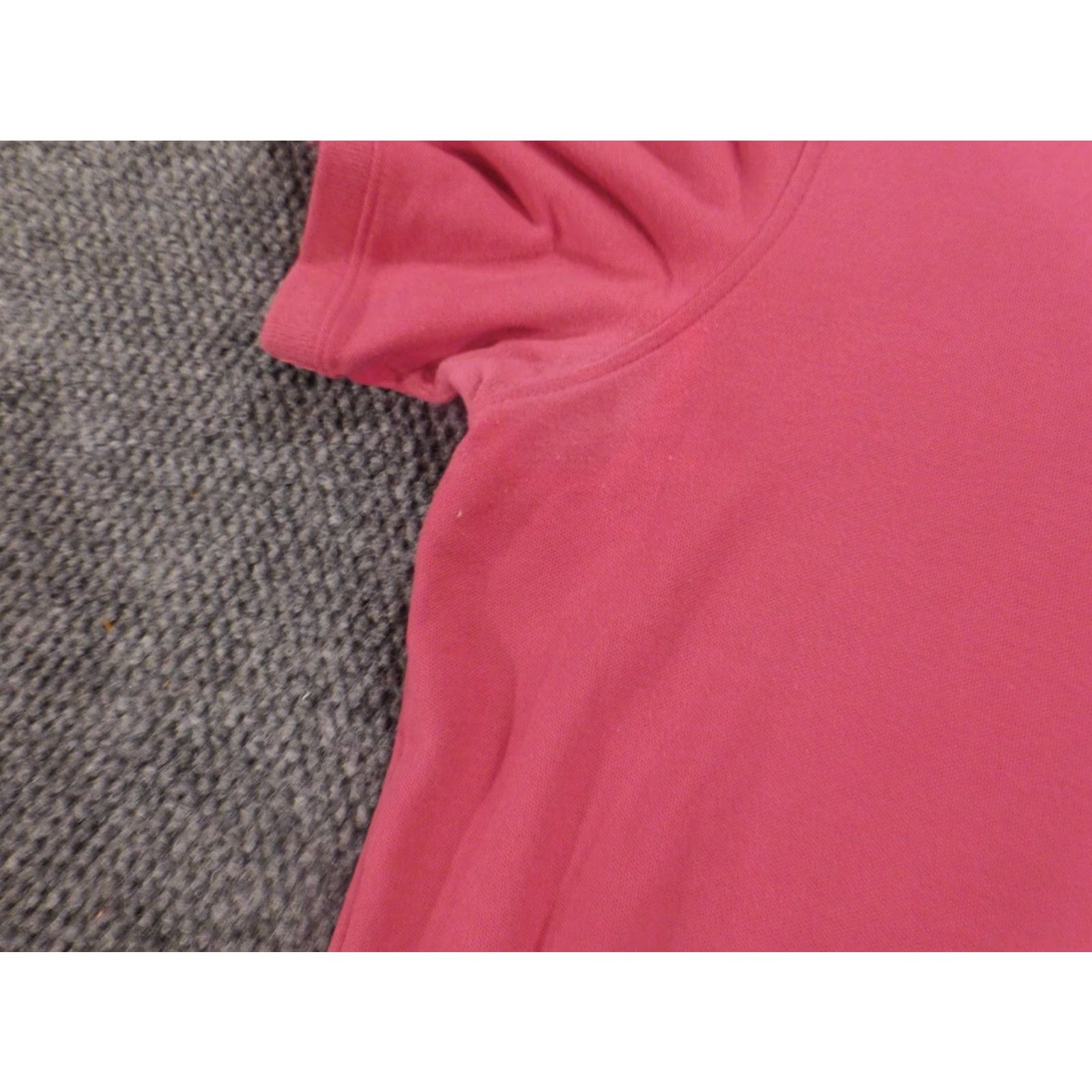 Croft & Barrow Croft & Barrow Polo Shirt XL Pink Slim Fit Button Short Sleeve Knit Cotton Men Regular Golf Logo Size US XL / EU 56 / 4 - 7 Thumbnail