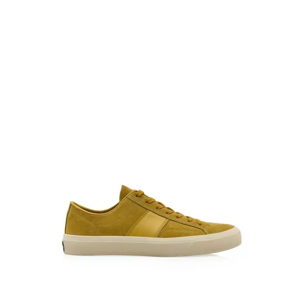 Tom Ford o1loc1c1124 J0974 Cambridge Low-Top Sneakers in Yellow Size US 11 / EU 44 - 1 Thumbnail