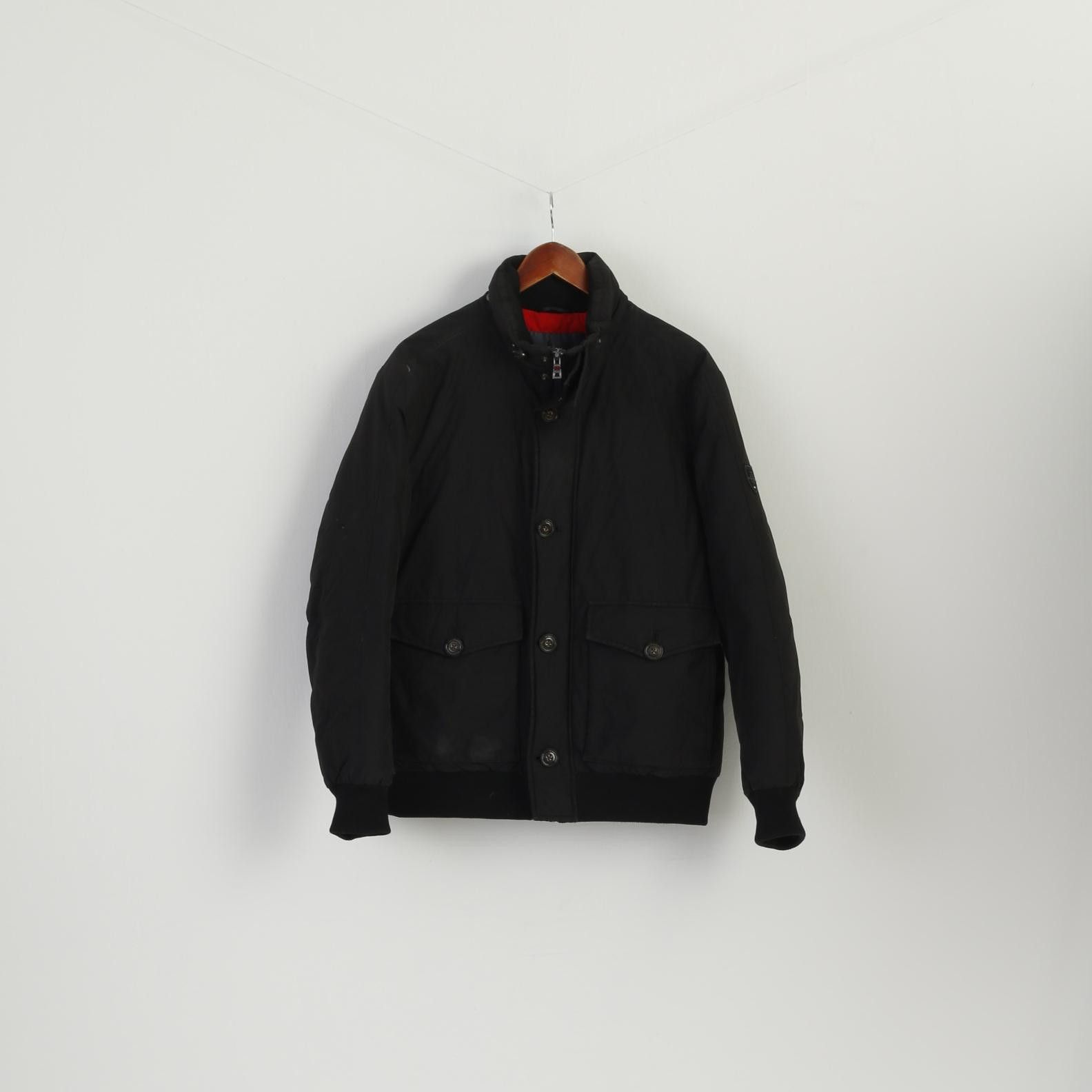 Tommy Hilfiger Tommy Hilfiger Men L Jacket Black Hampton 0149 Size US L / EU 52-54 / 3 - 1 Thumbnail
