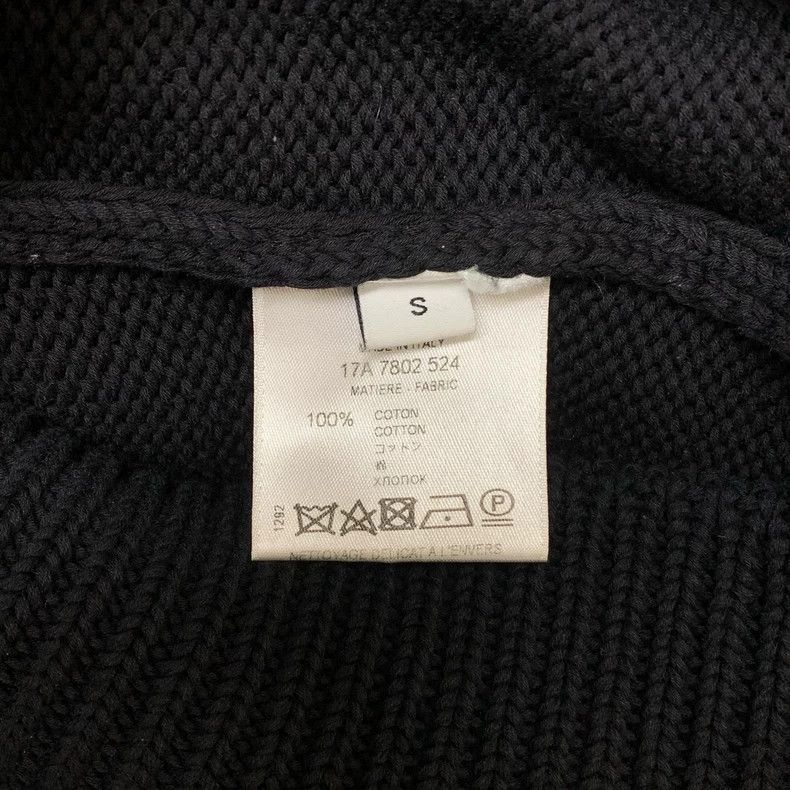 Givenchy Givenchy Black distressed knit sweater, size S, shoulder w Size US S / EU 44-46 / 1 - 8 Thumbnail